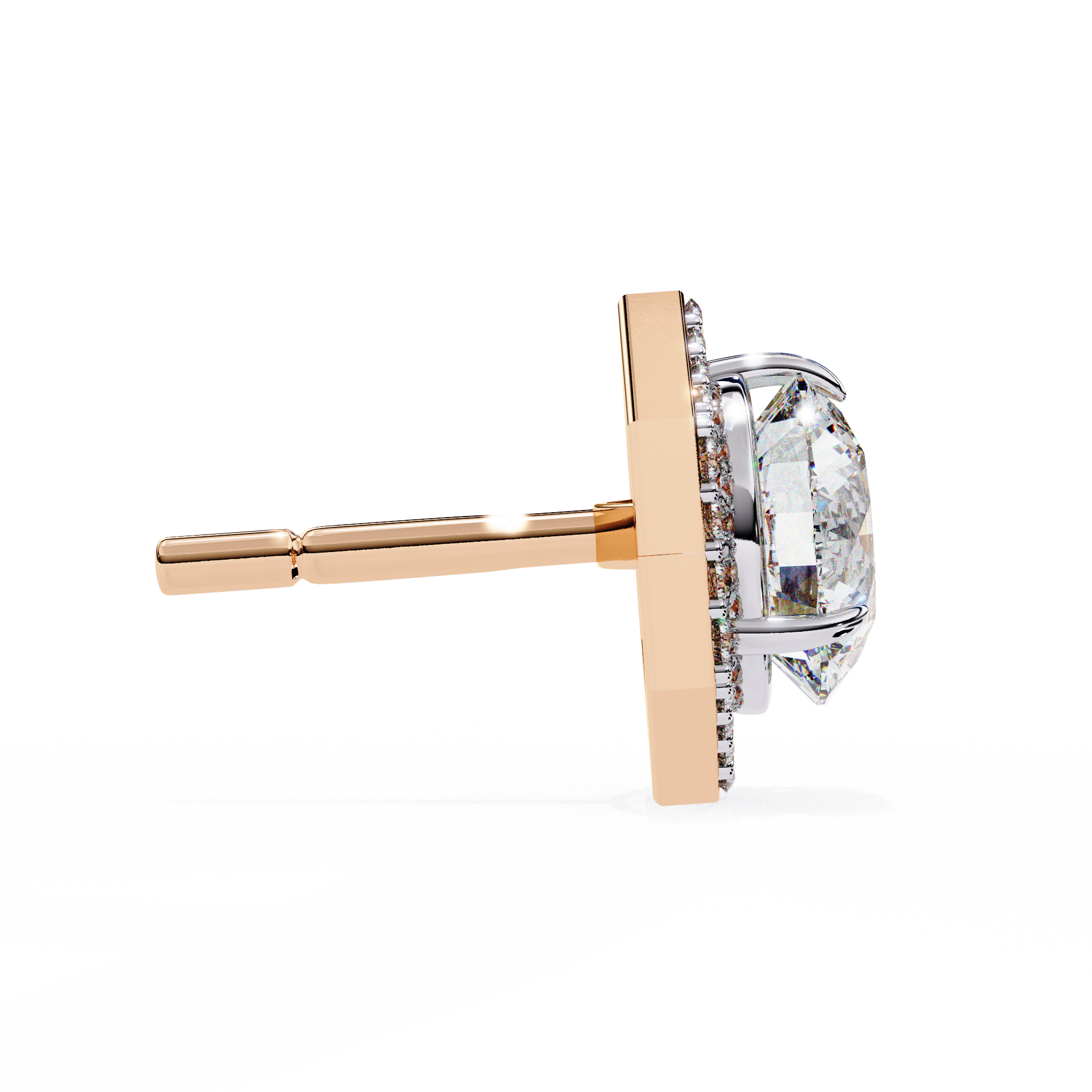 Daisy Diamond Solitaire Earrings