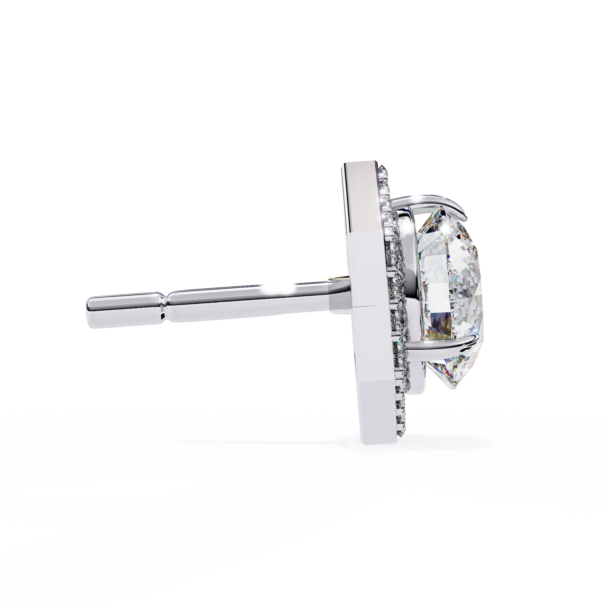 Daisy Diamond Solitaire Earrings