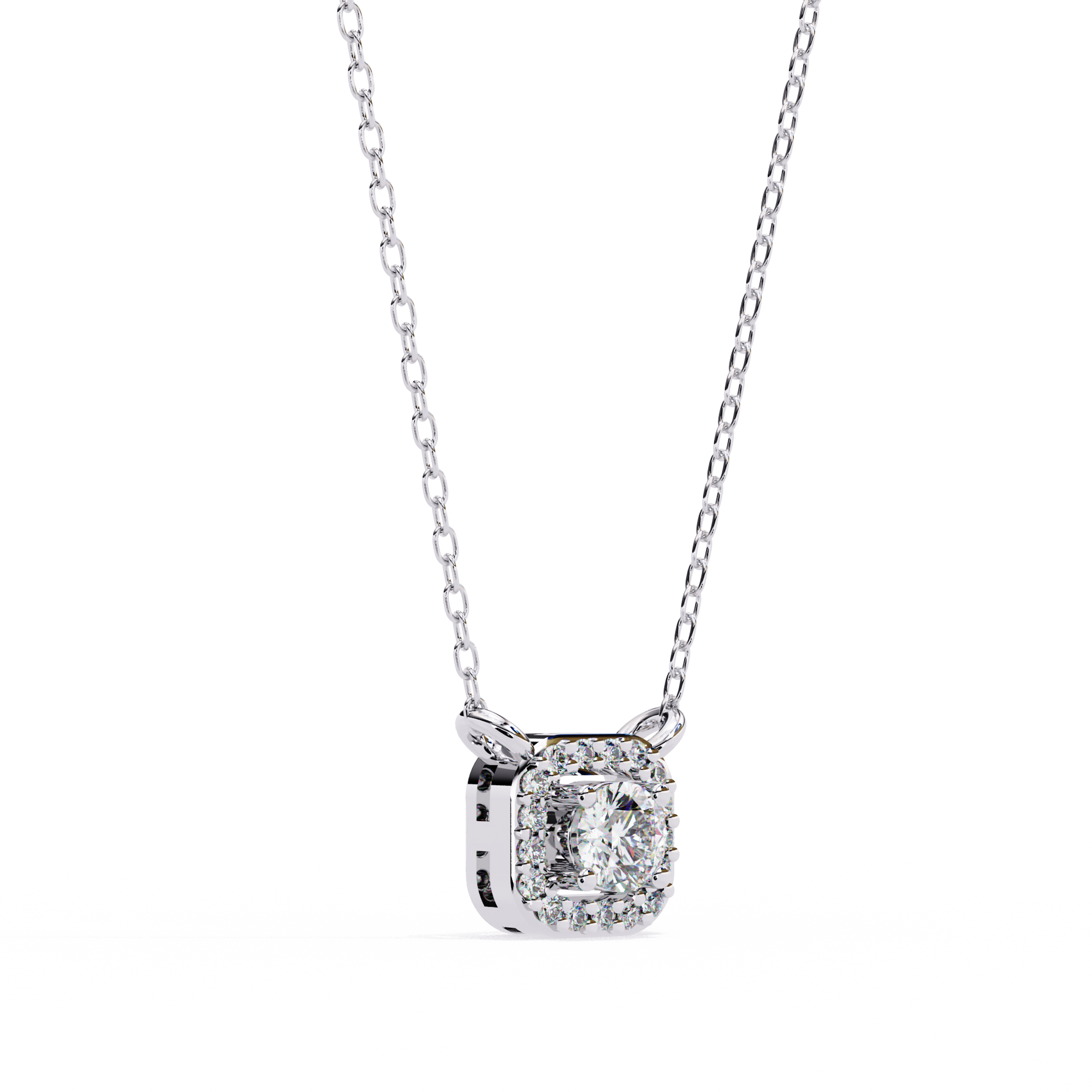 Caterina Diamond Solitaire Pendant