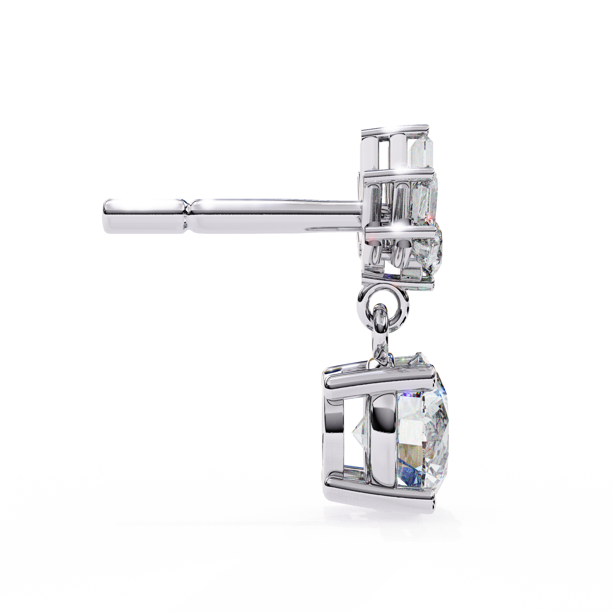 Janet Diamond Solitaire Earrings