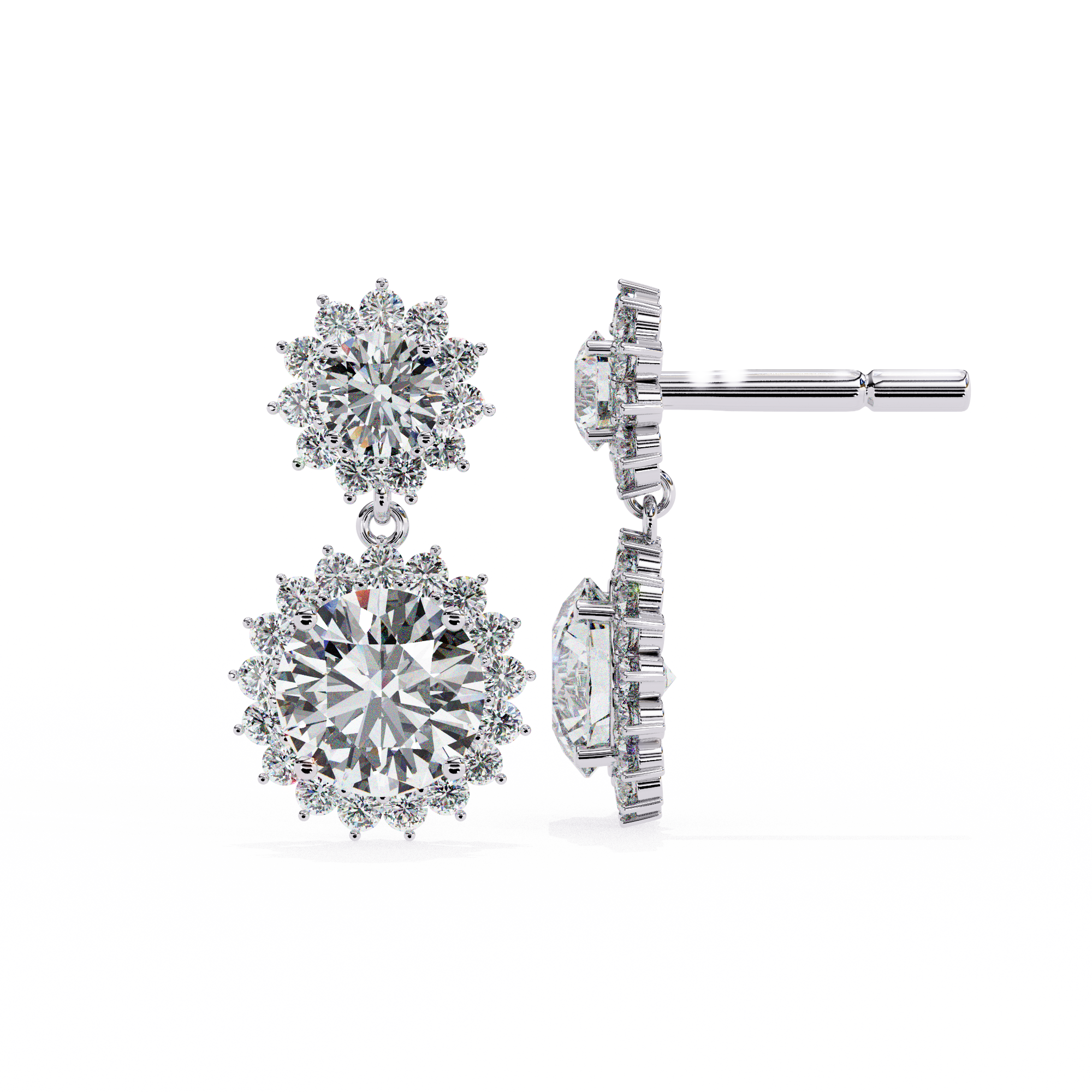 Edna Diamond Earrings