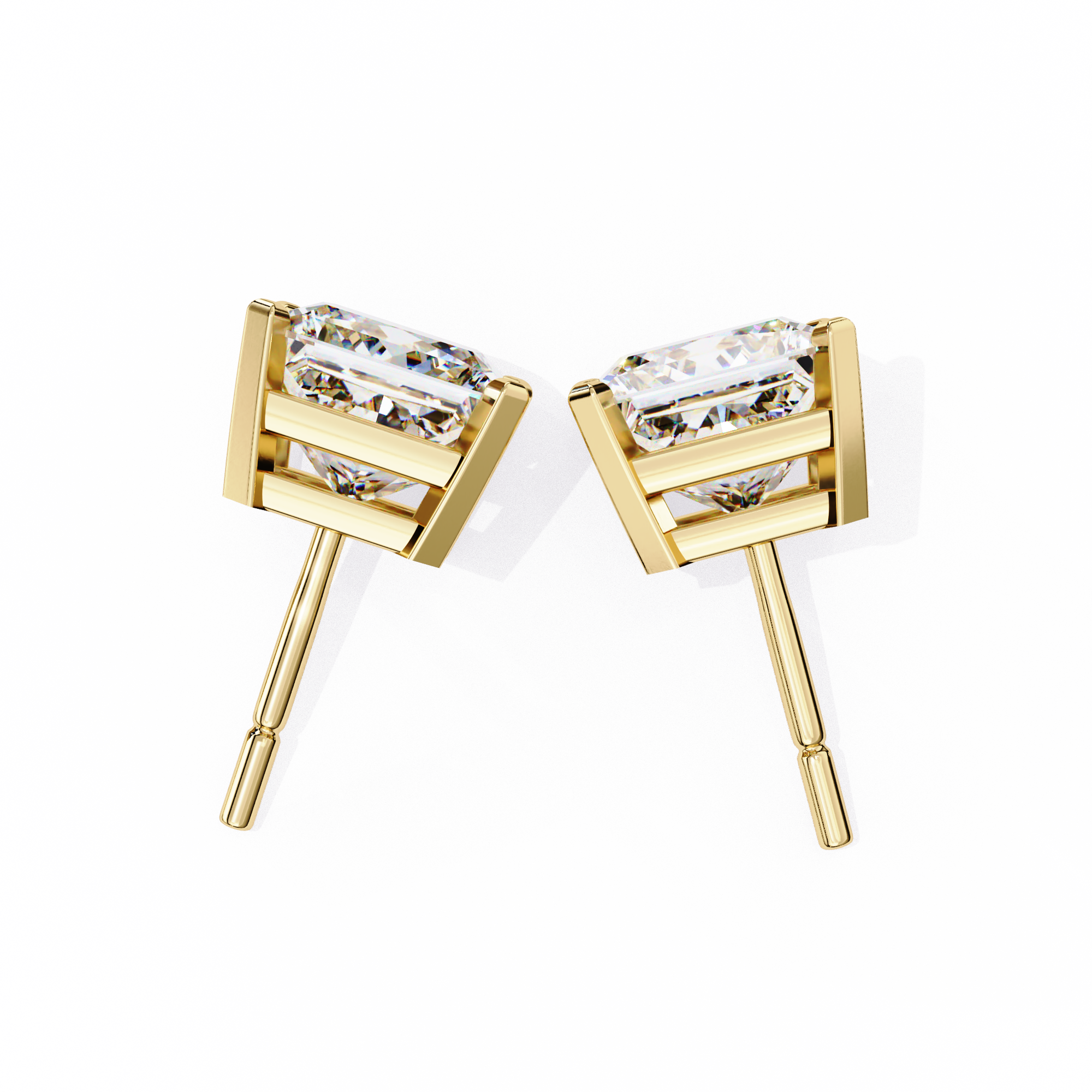 Elora Diamond Solitaire Earrings