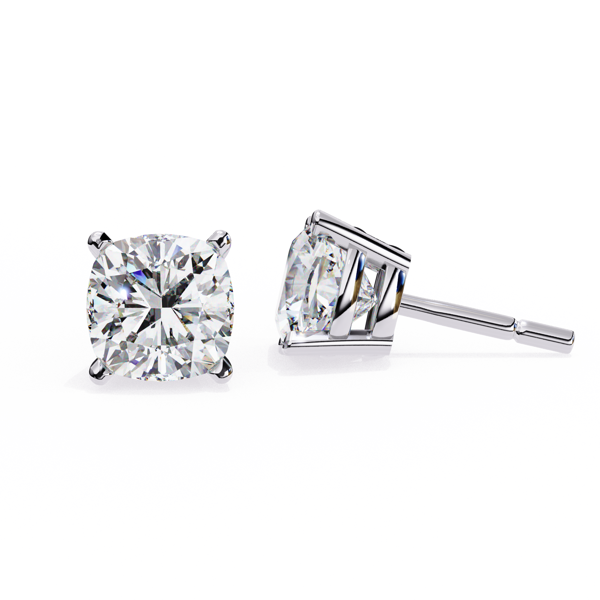 Ruth Diamond Solitaire Earrings