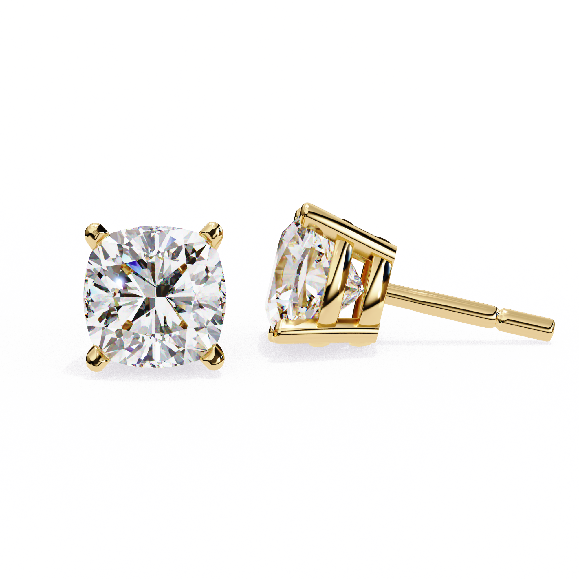 Ruth Diamond Solitaire Earrings