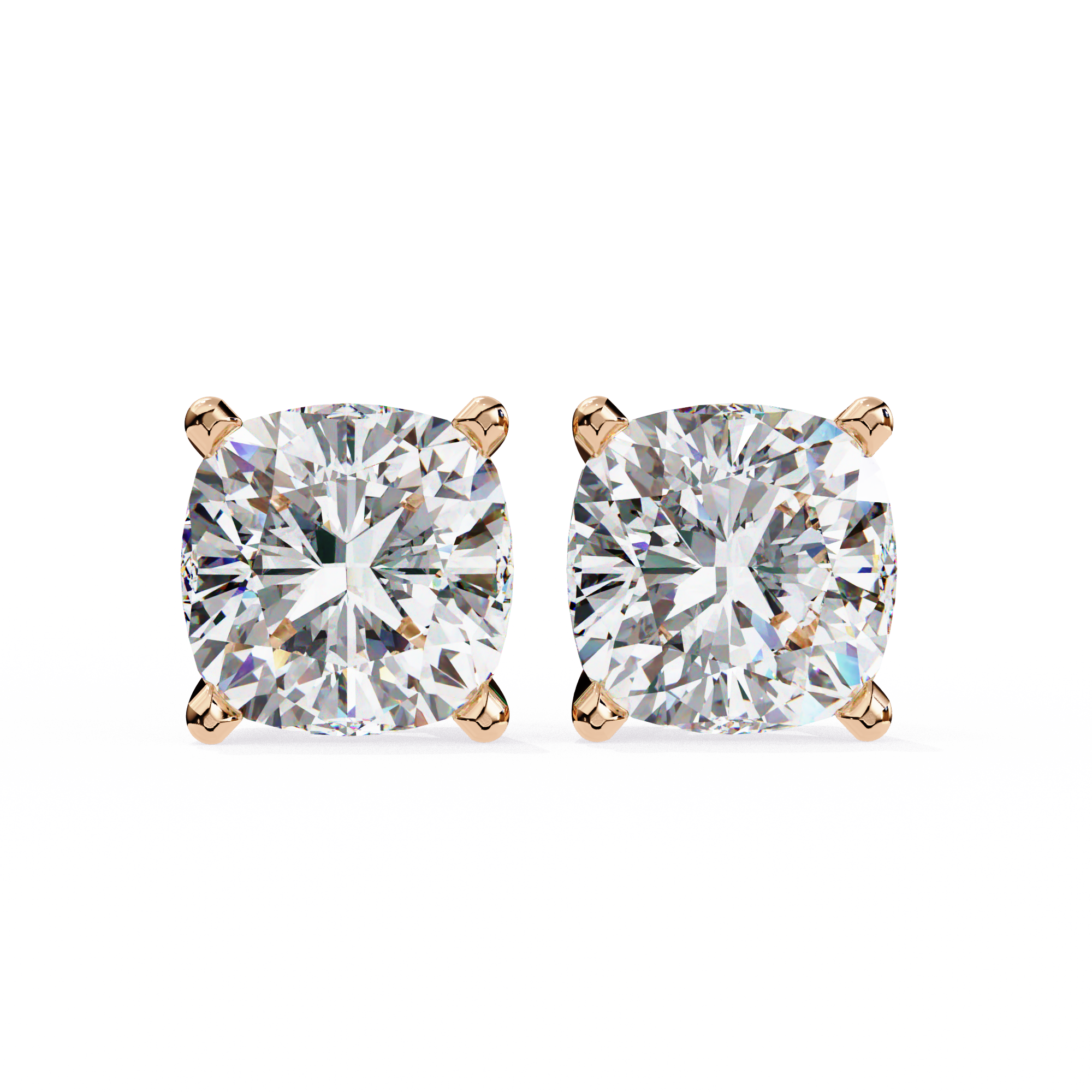 Ruth Diamond Solitaire Earrings