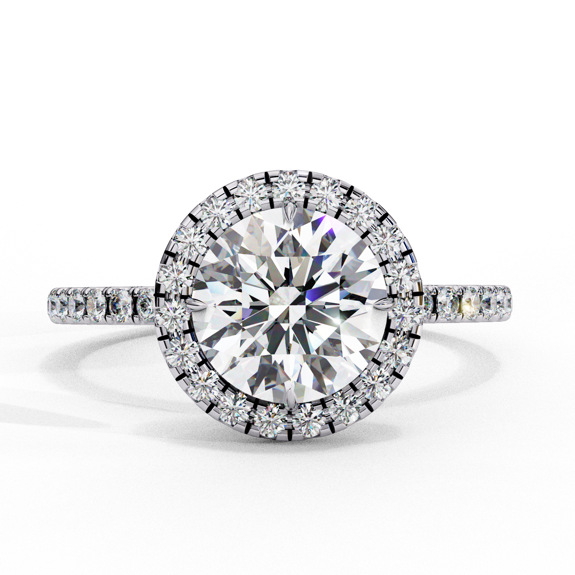 Camille Diamond Solitaire Ring