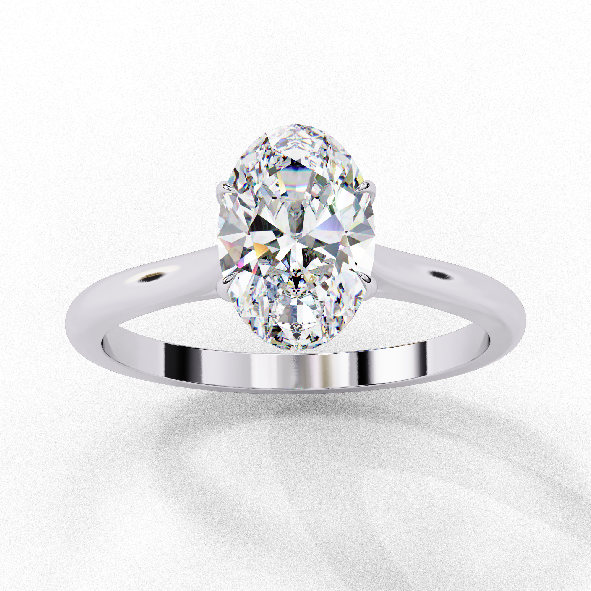 Carina Diamond Solitaire Ring
