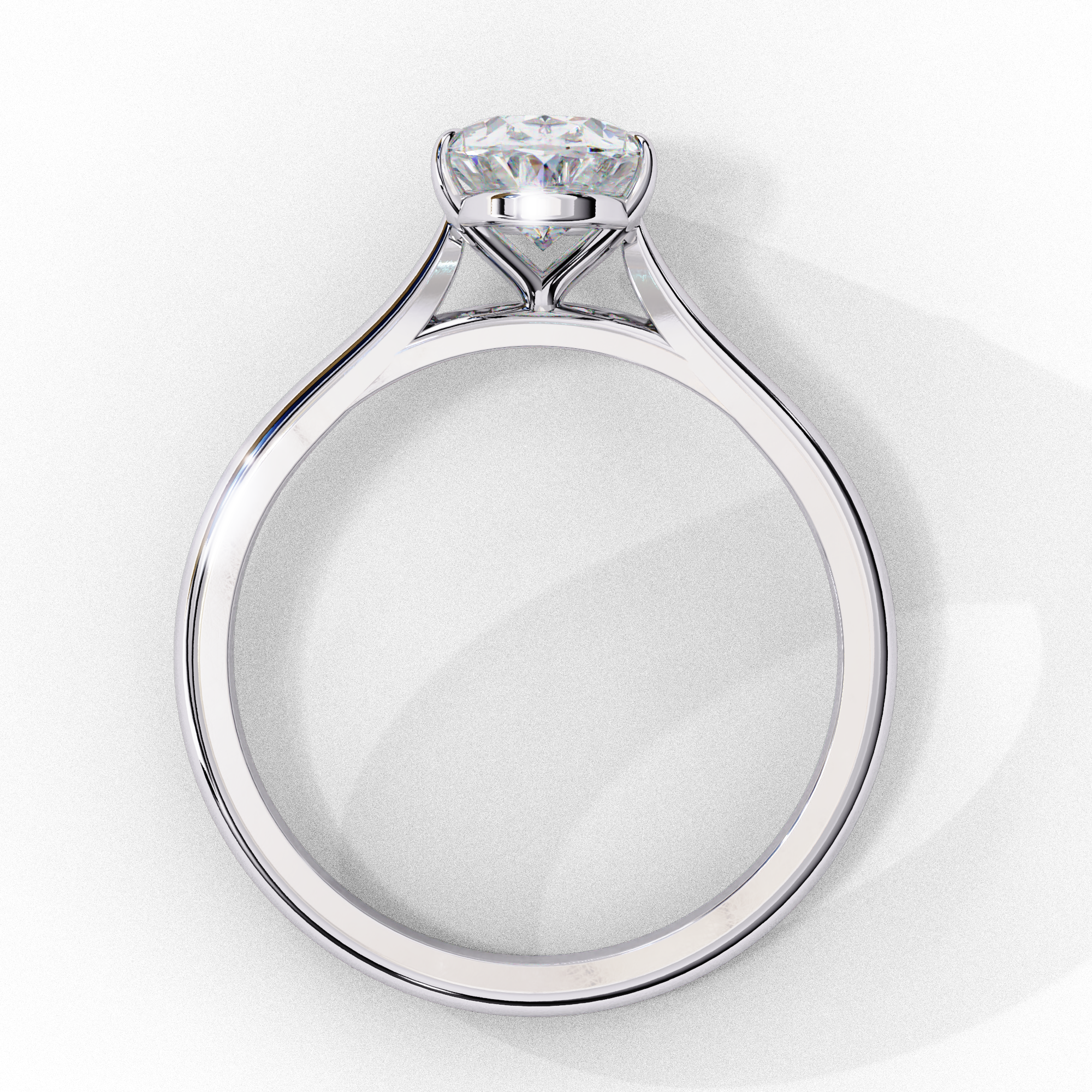 Carina Diamond Solitaire Ring