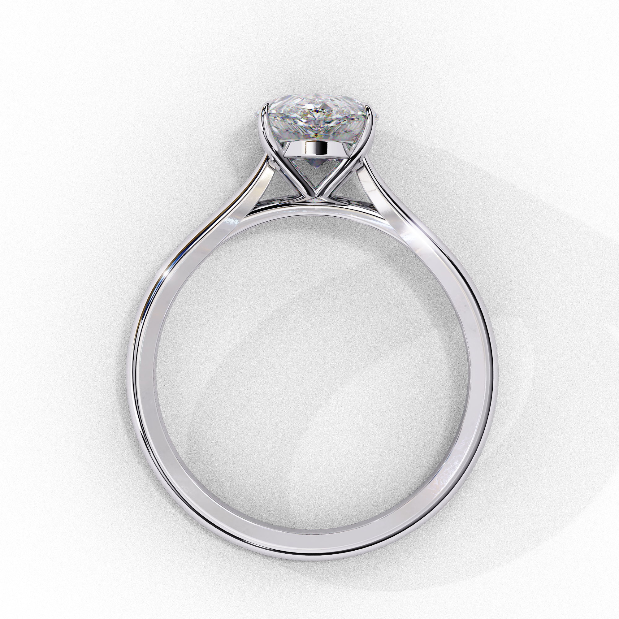 Cassandra Diamond Solitaire Ring