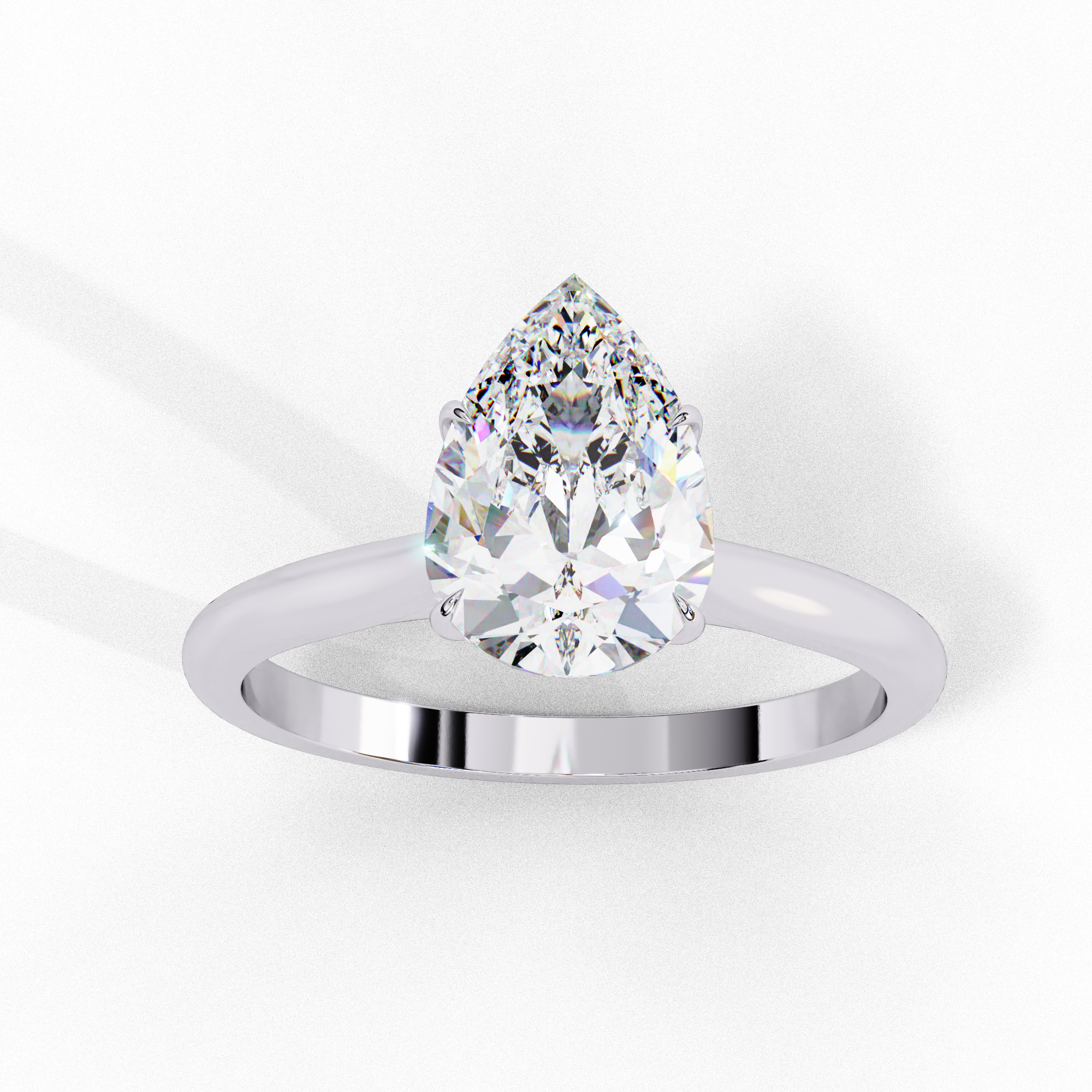 Cassandra Diamond Solitaire Ring