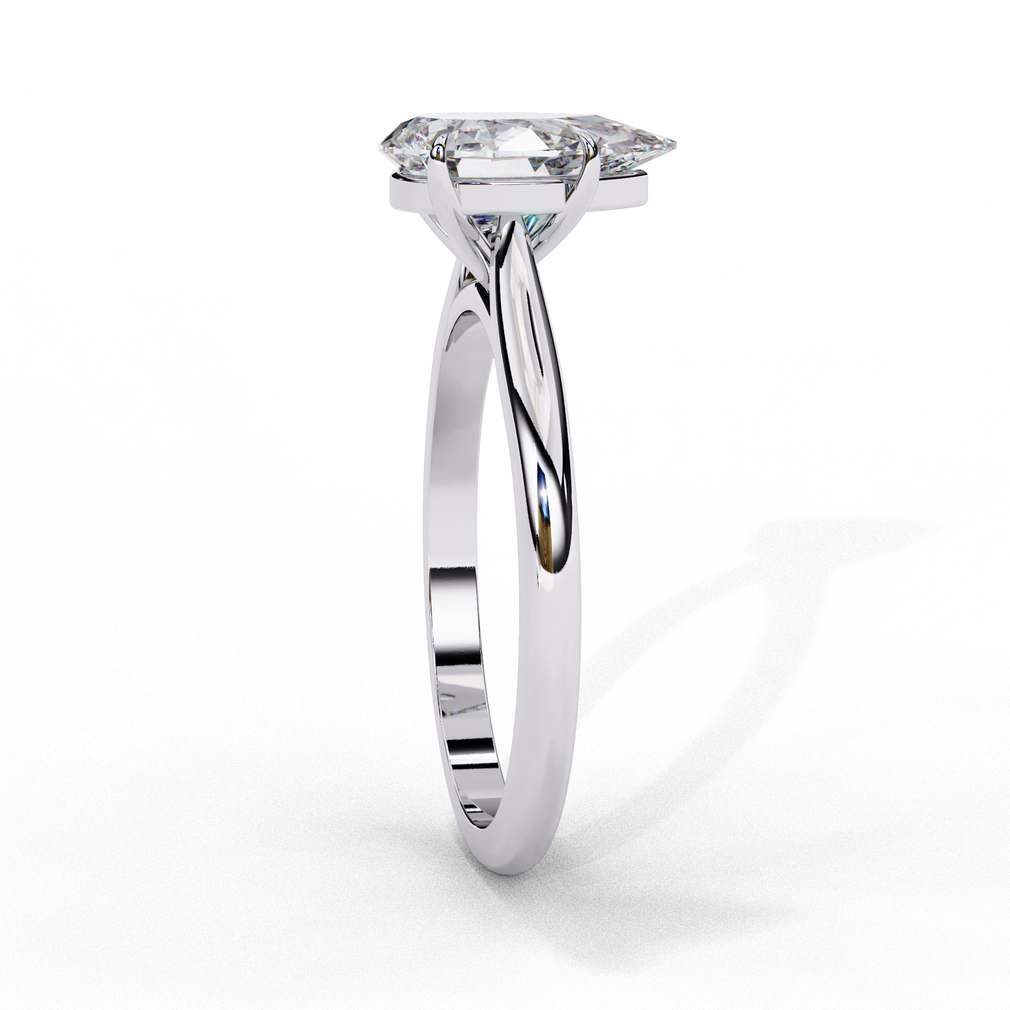 Cassandra Diamond Solitaire Ring
