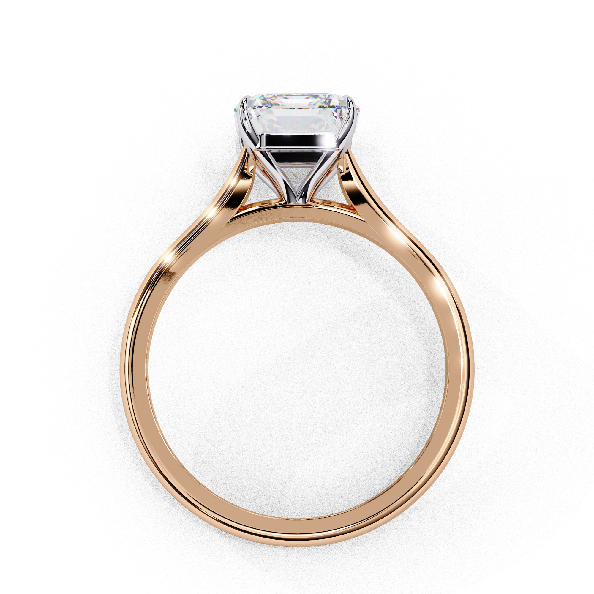 Caterina Diamond Solitaire Ring