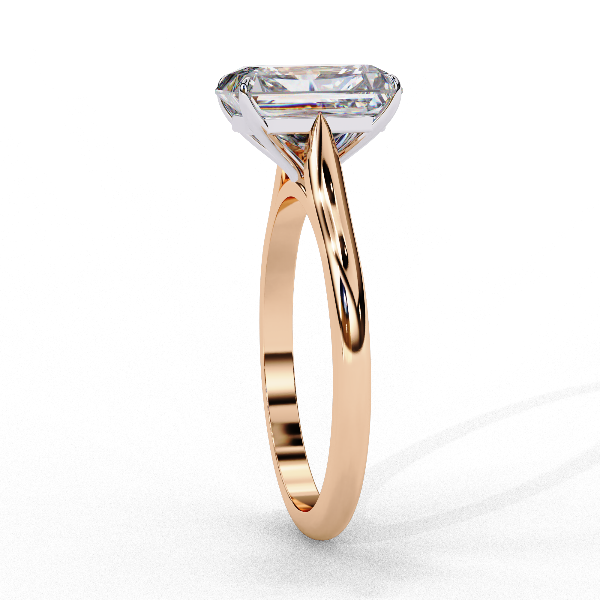Caterina Diamond Solitaire Ring
