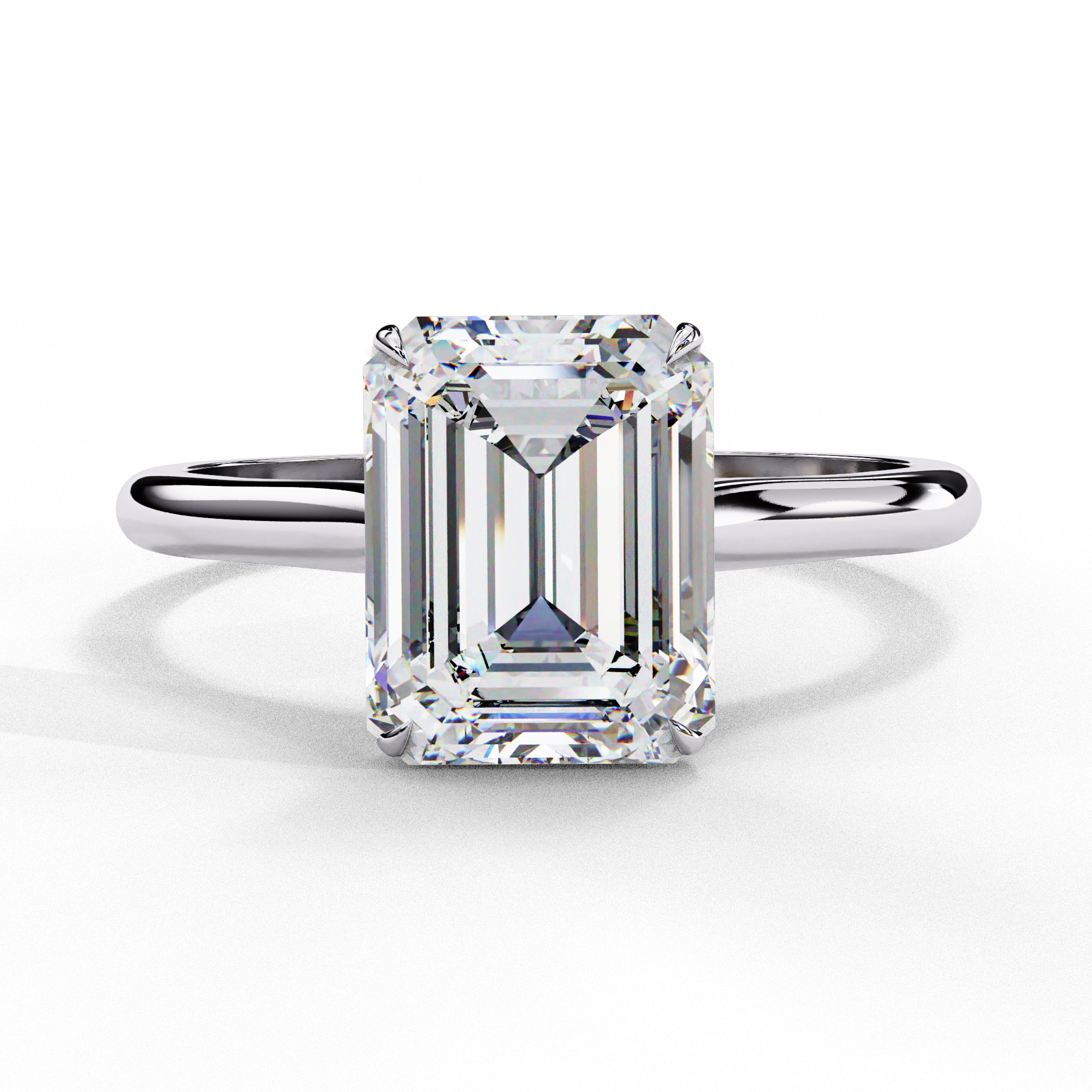 Caterina Diamond Solitaire Ring