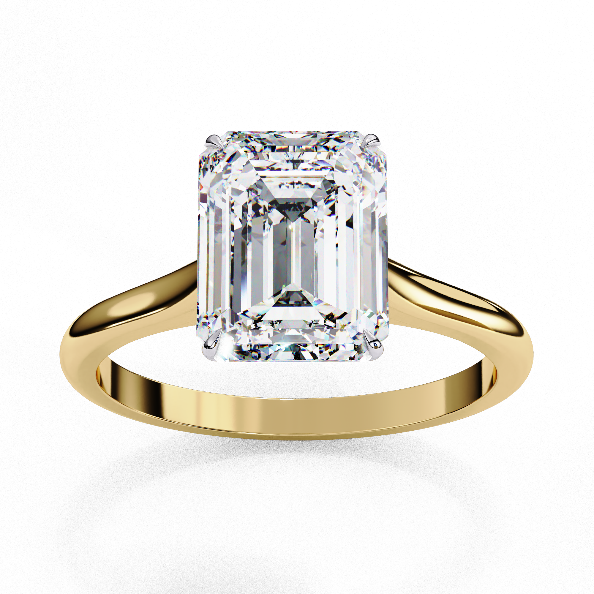 Caterina Diamond Solitaire Ring