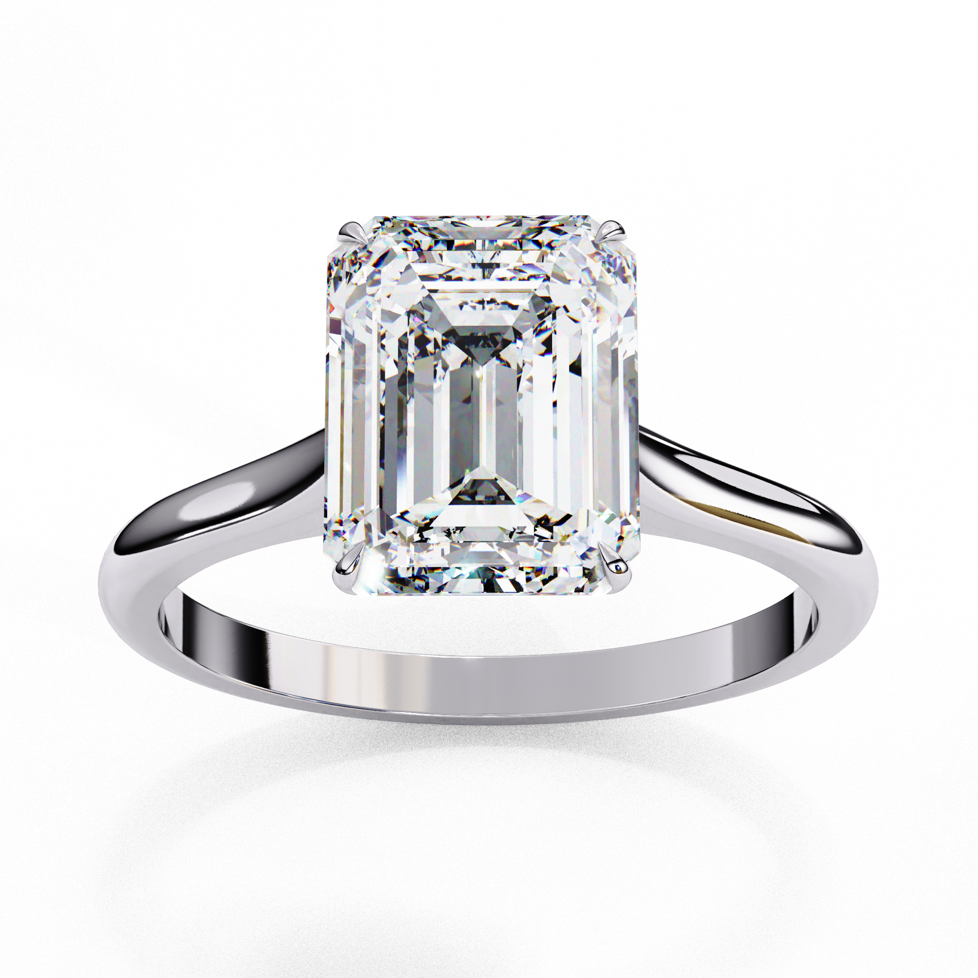 Caterina Diamond Solitaire Ring