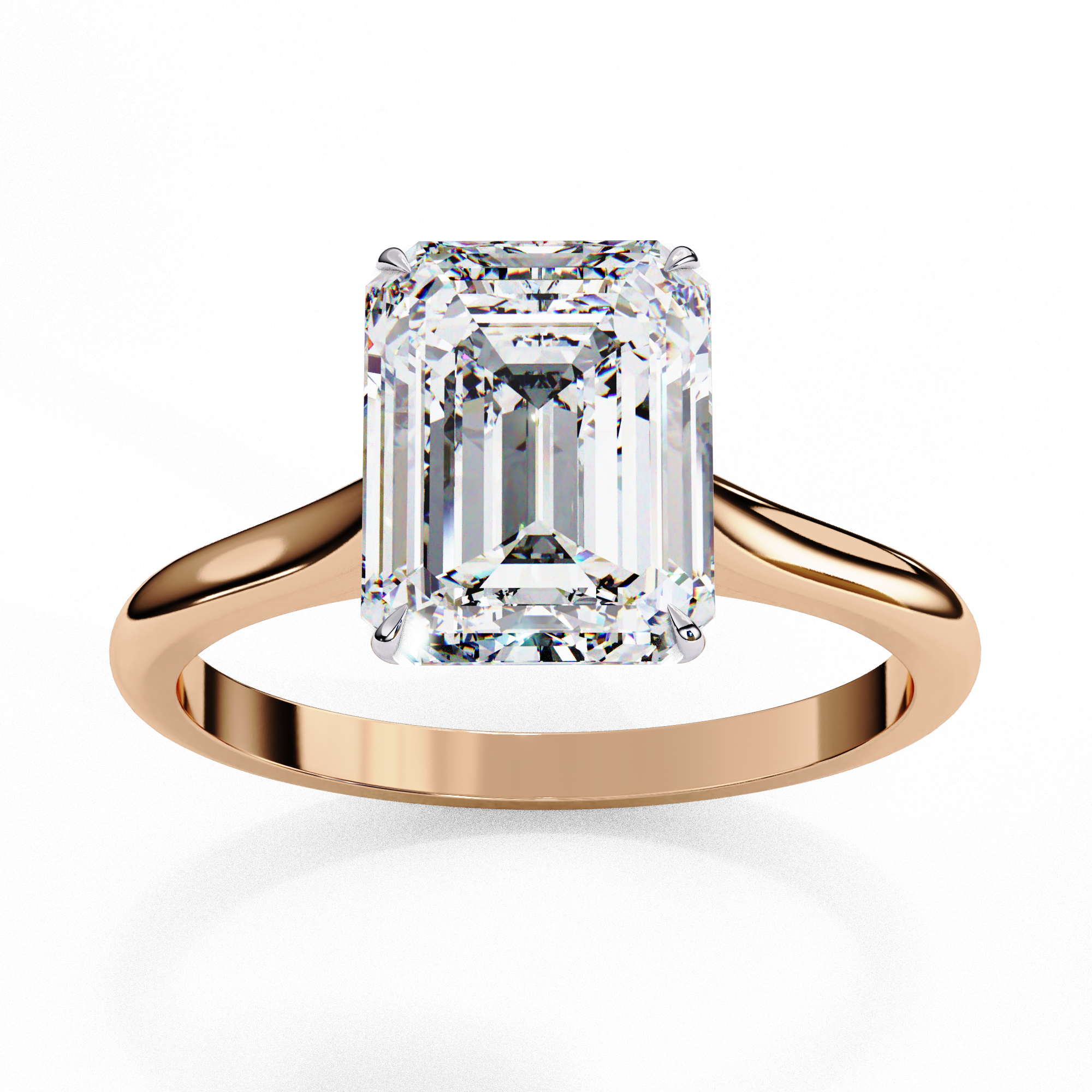 Caterina Diamond Solitaire Ring
