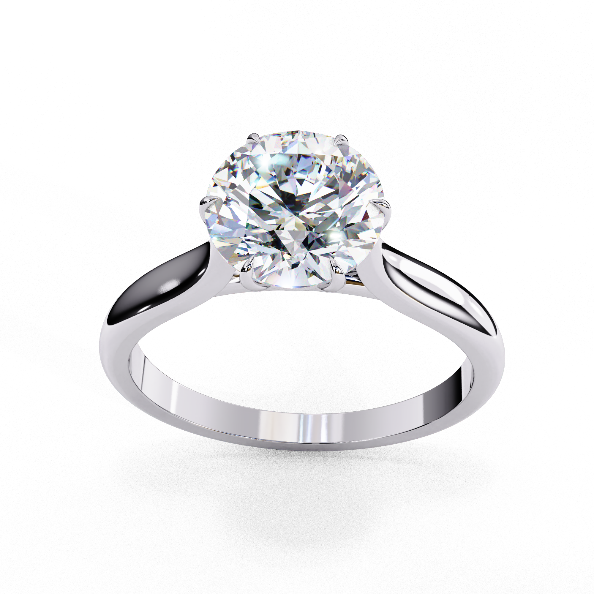 Christiana Diamond Solitaire Ring