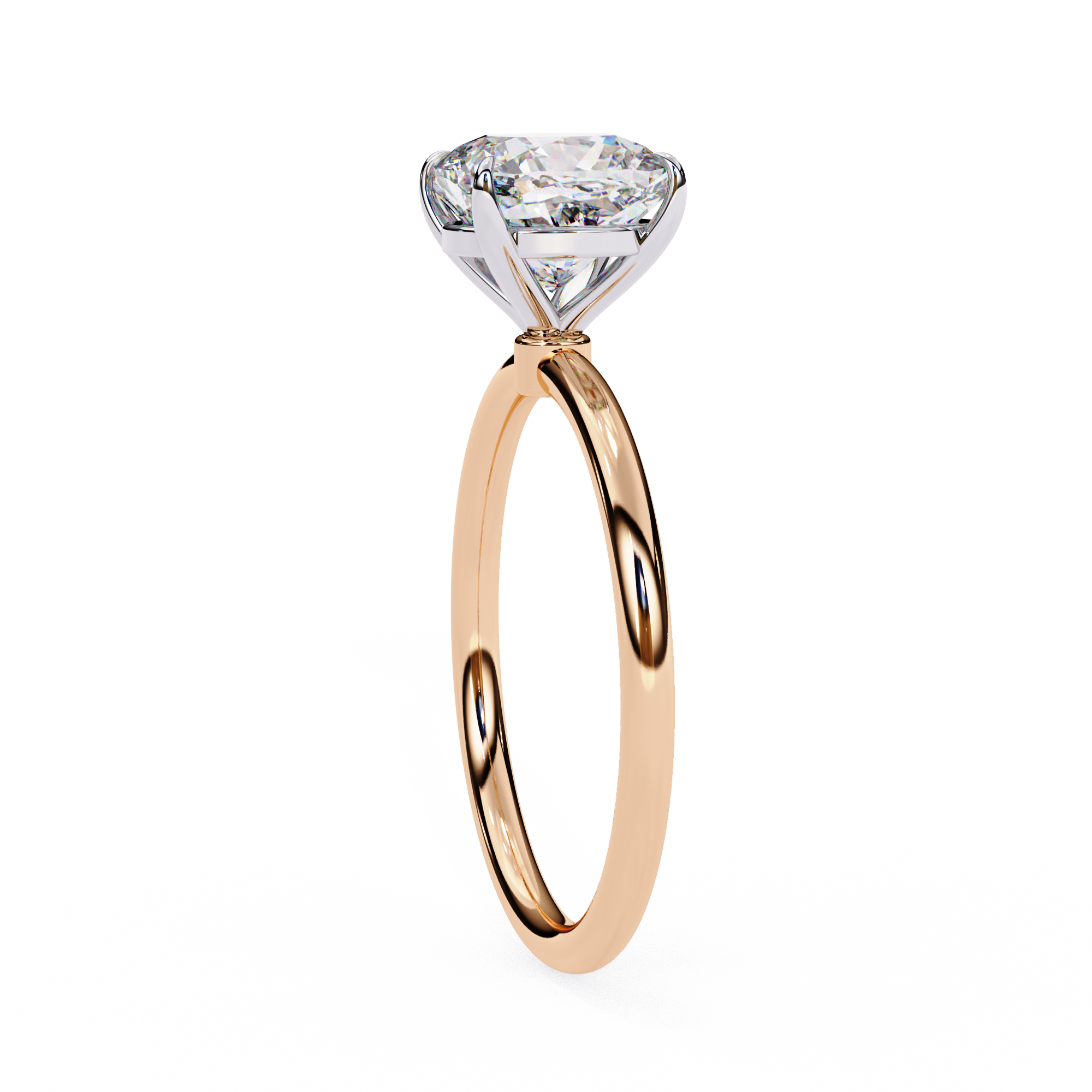 Eleanor Diamond Solitaire Ring