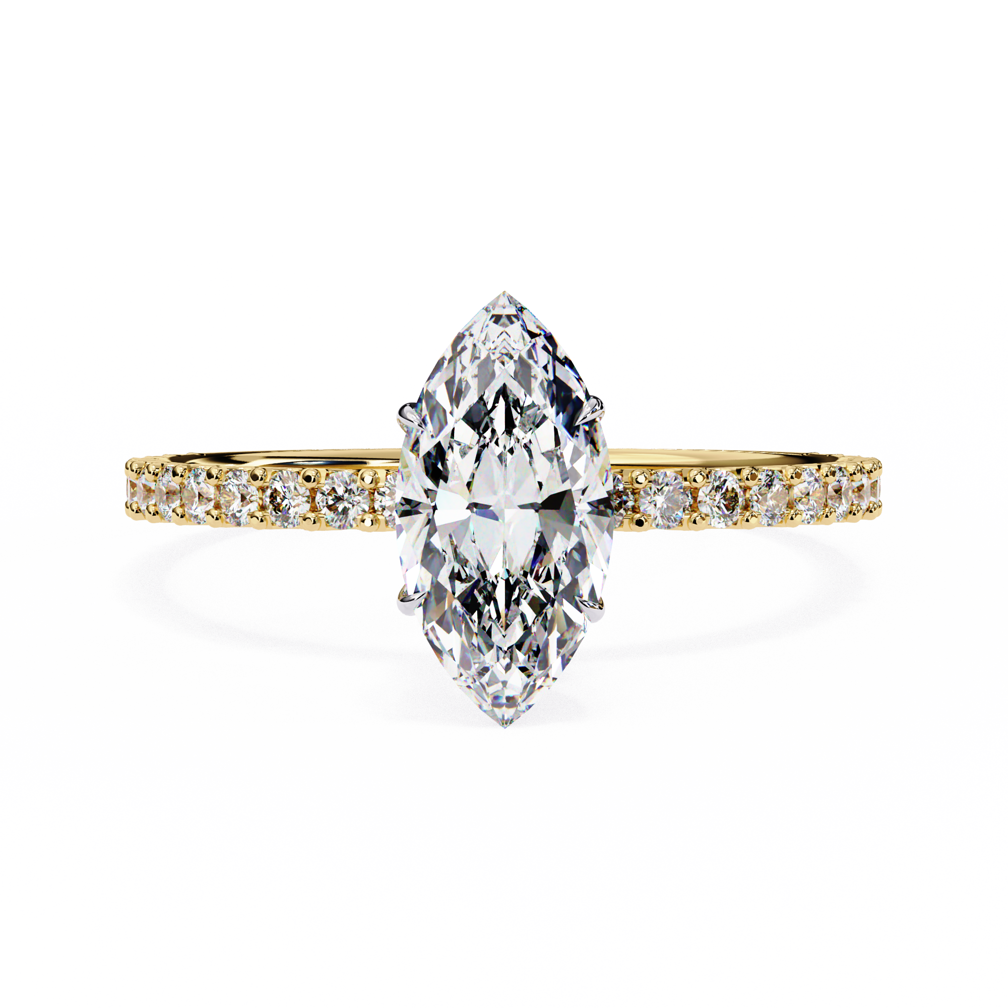 Emmanuella Diamond Solitaire Ring