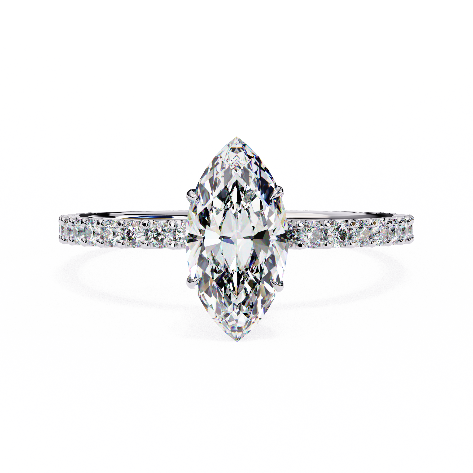 Emmanuella Diamond Solitaire Ring