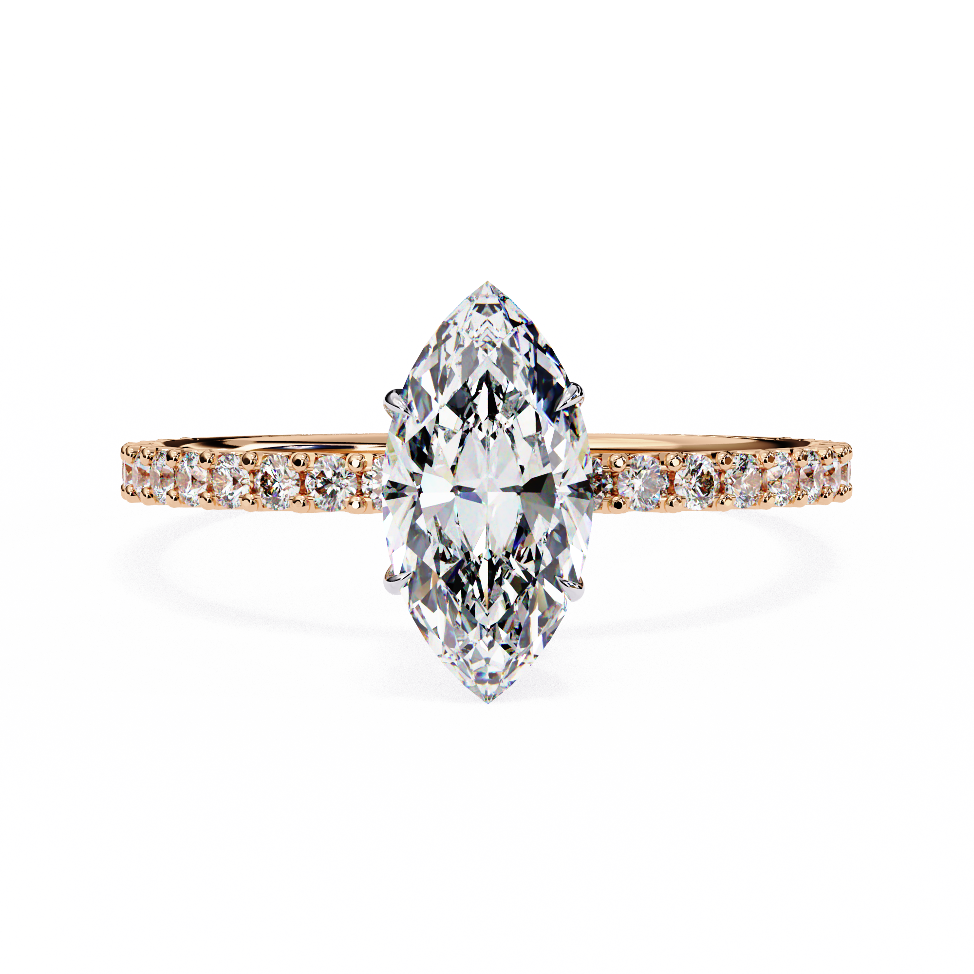 Emmanuella Diamond Solitaire Ring