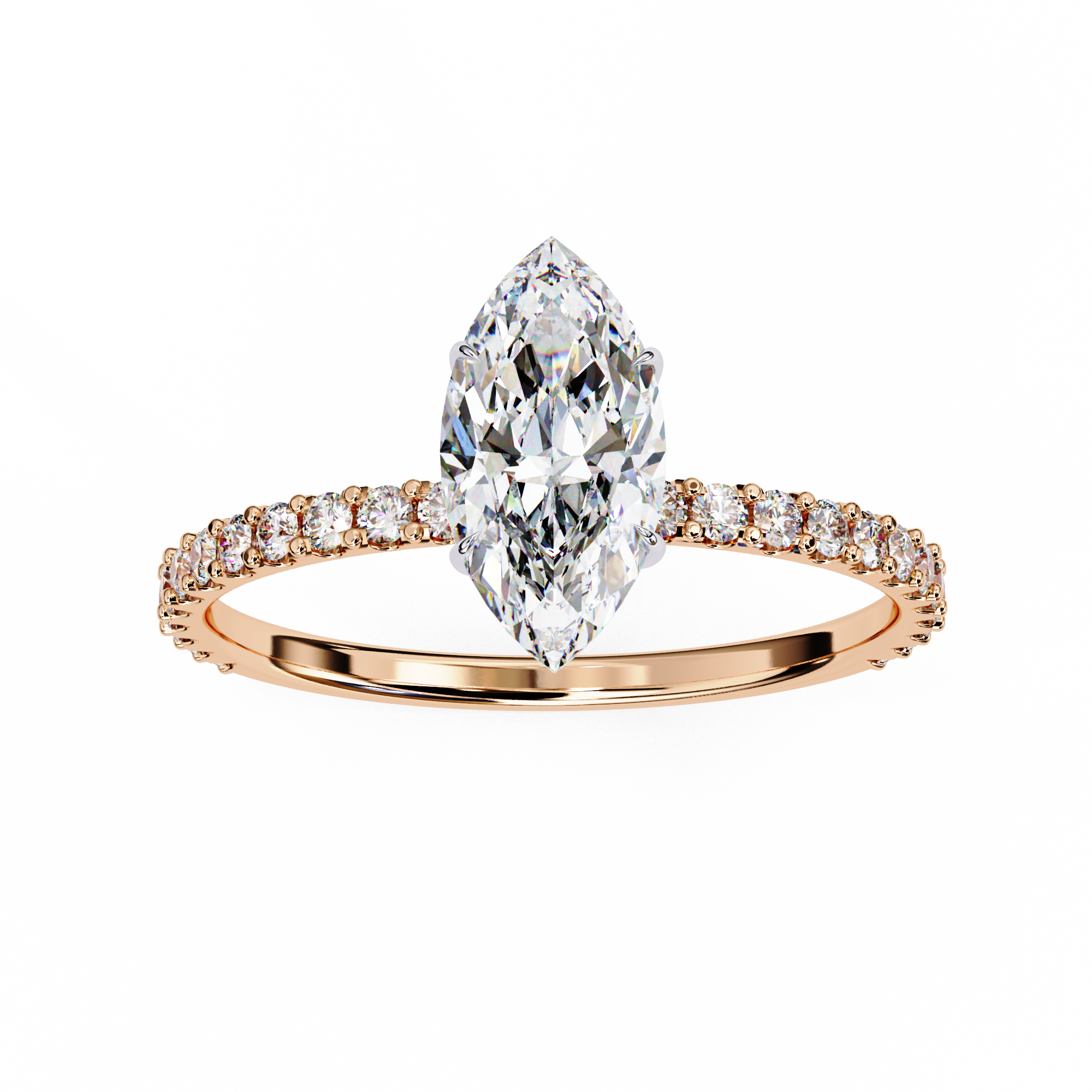 Emmanuella Diamond Solitaire Ring