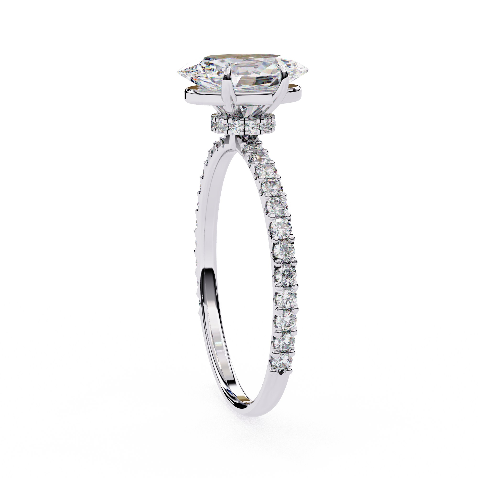 Emmeline Diamond Solitaire Ring