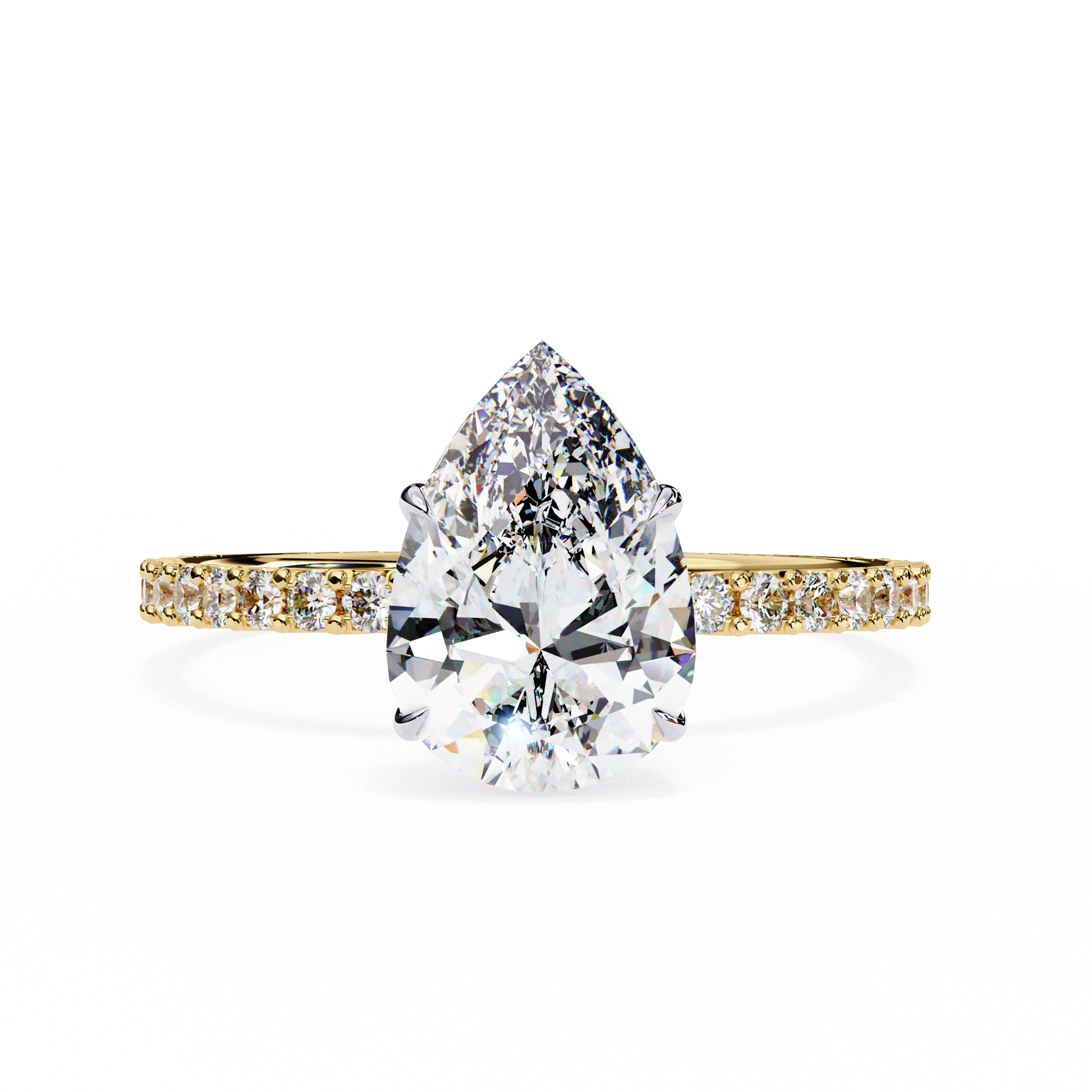 Evangeline Diamond Solitaire Ring