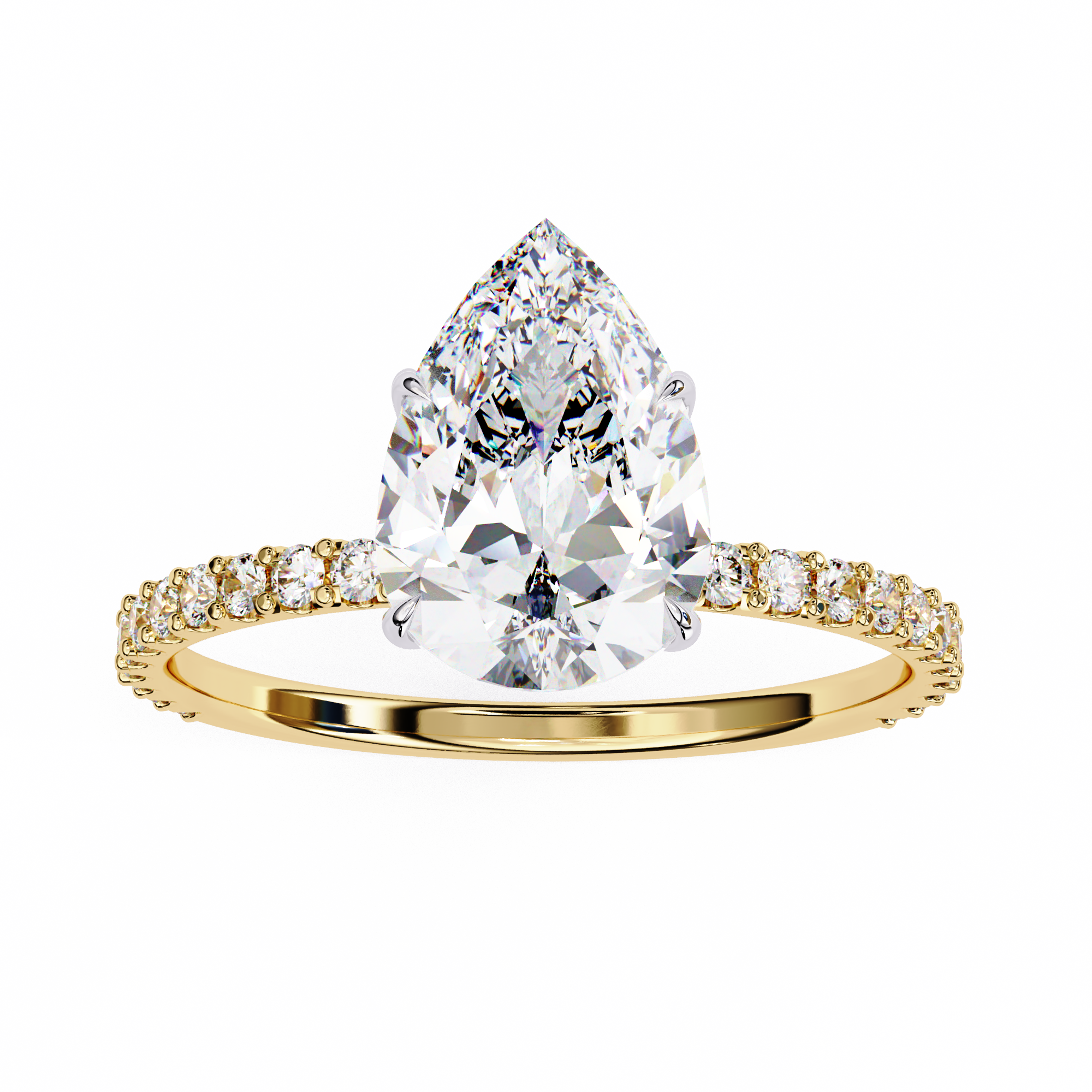 Evangeline Diamond Solitaire Ring