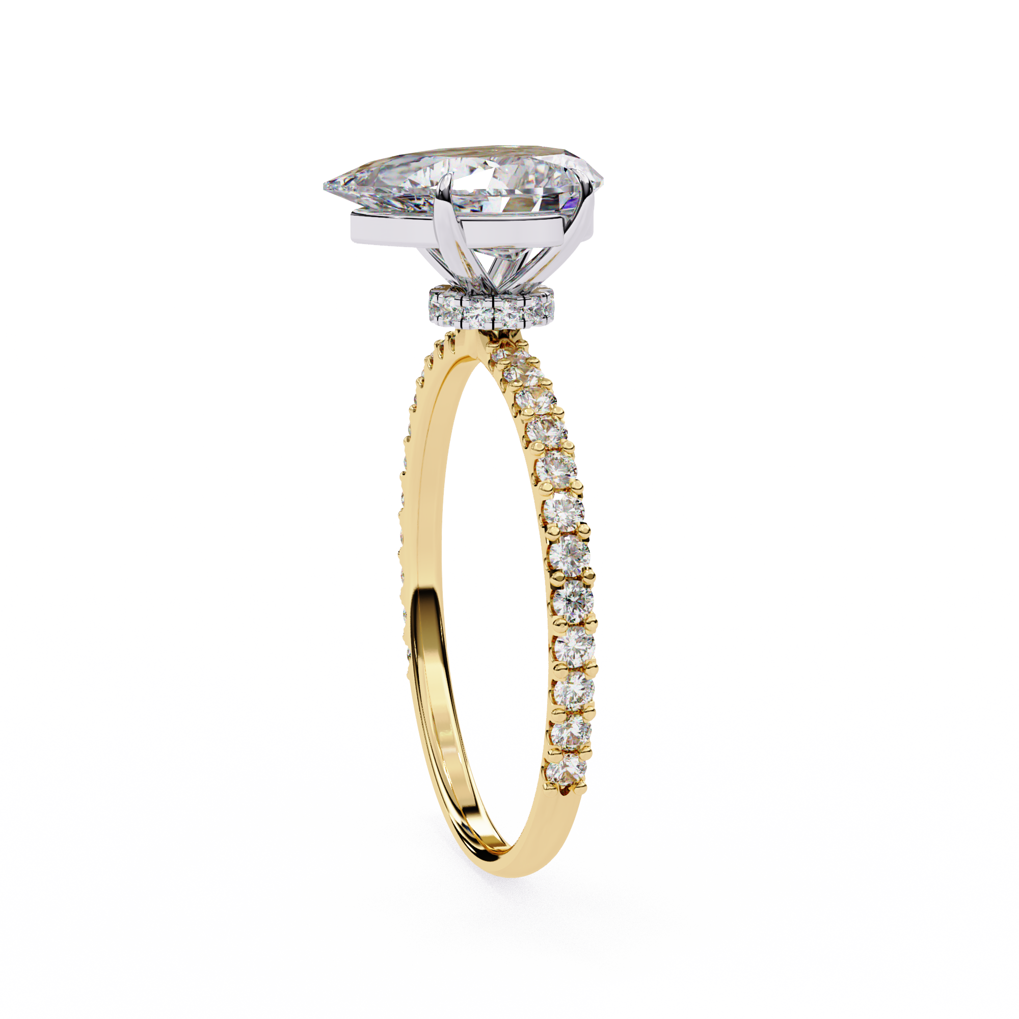 Evangeline Diamond Solitaire Ring