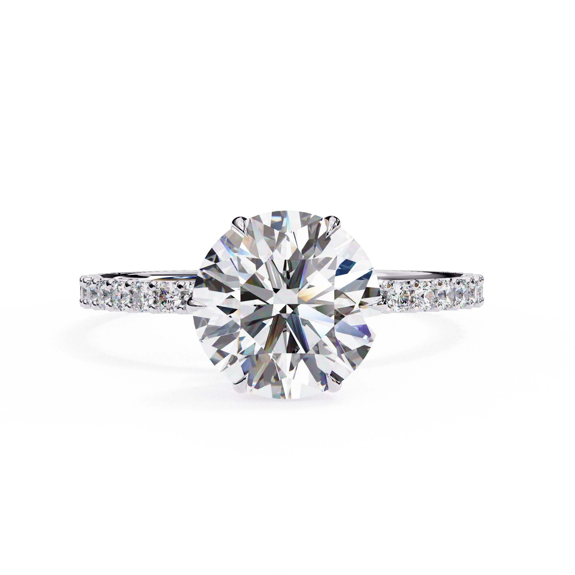 Fiorella Diamond Solitaire Ring