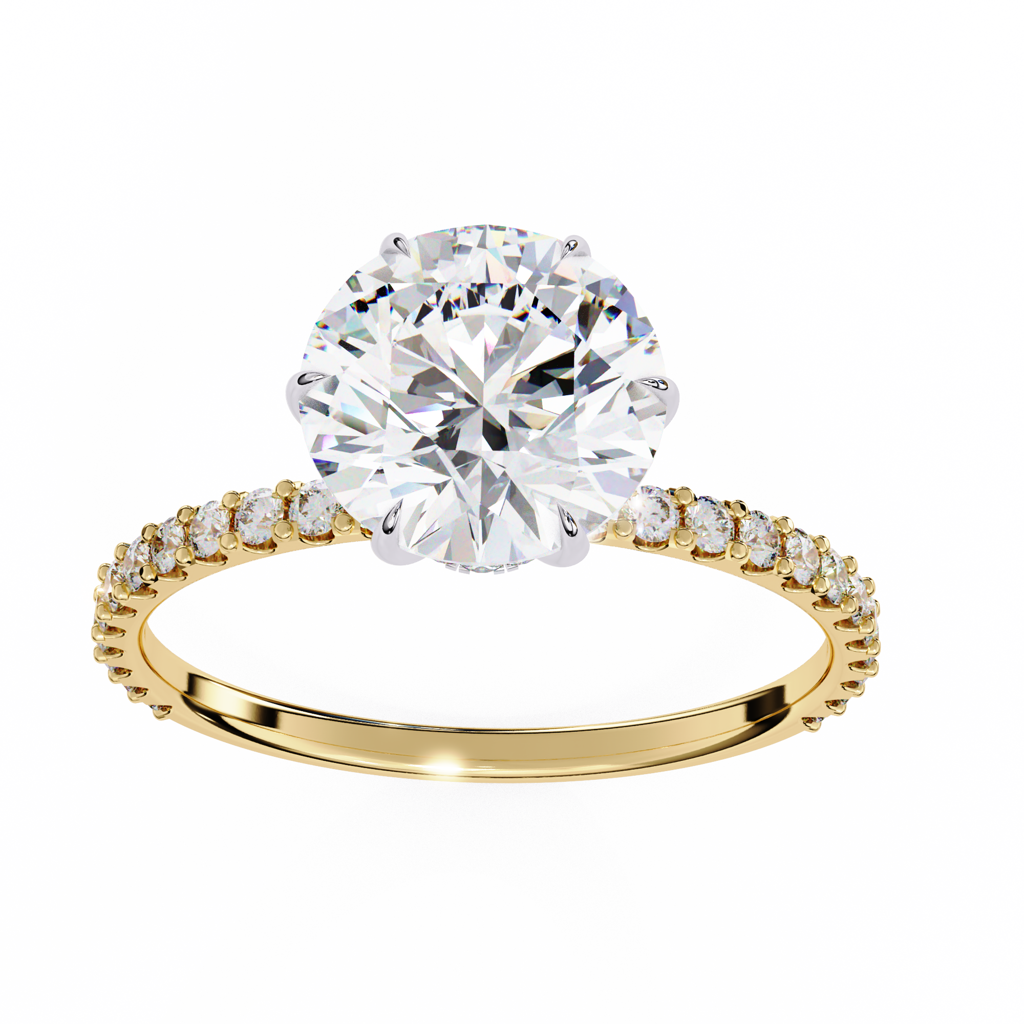 Fiorella Diamond Solitaire Ring