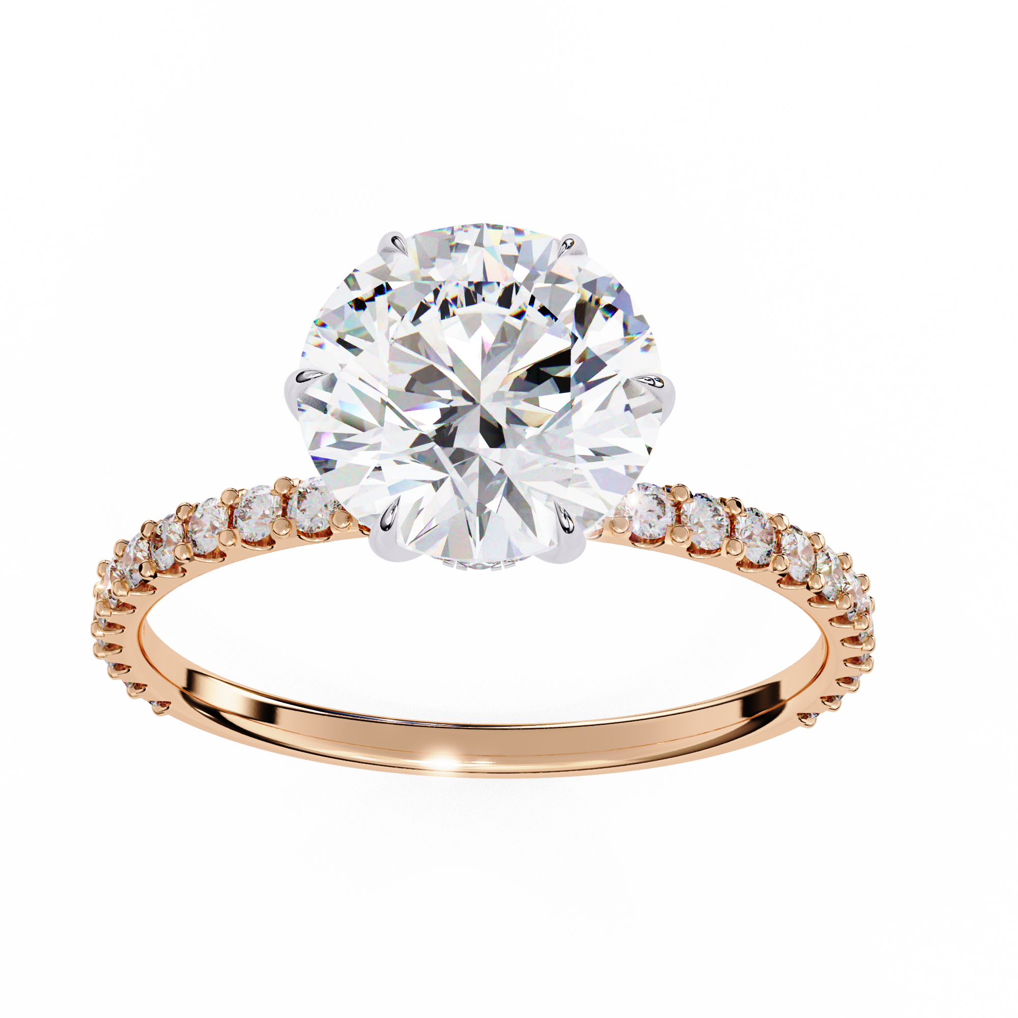 Fiorella Diamond Solitaire Ring