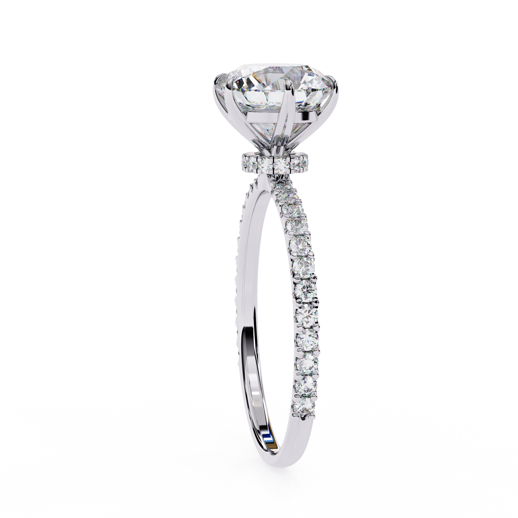 Fiorella Diamond Solitaire Ring