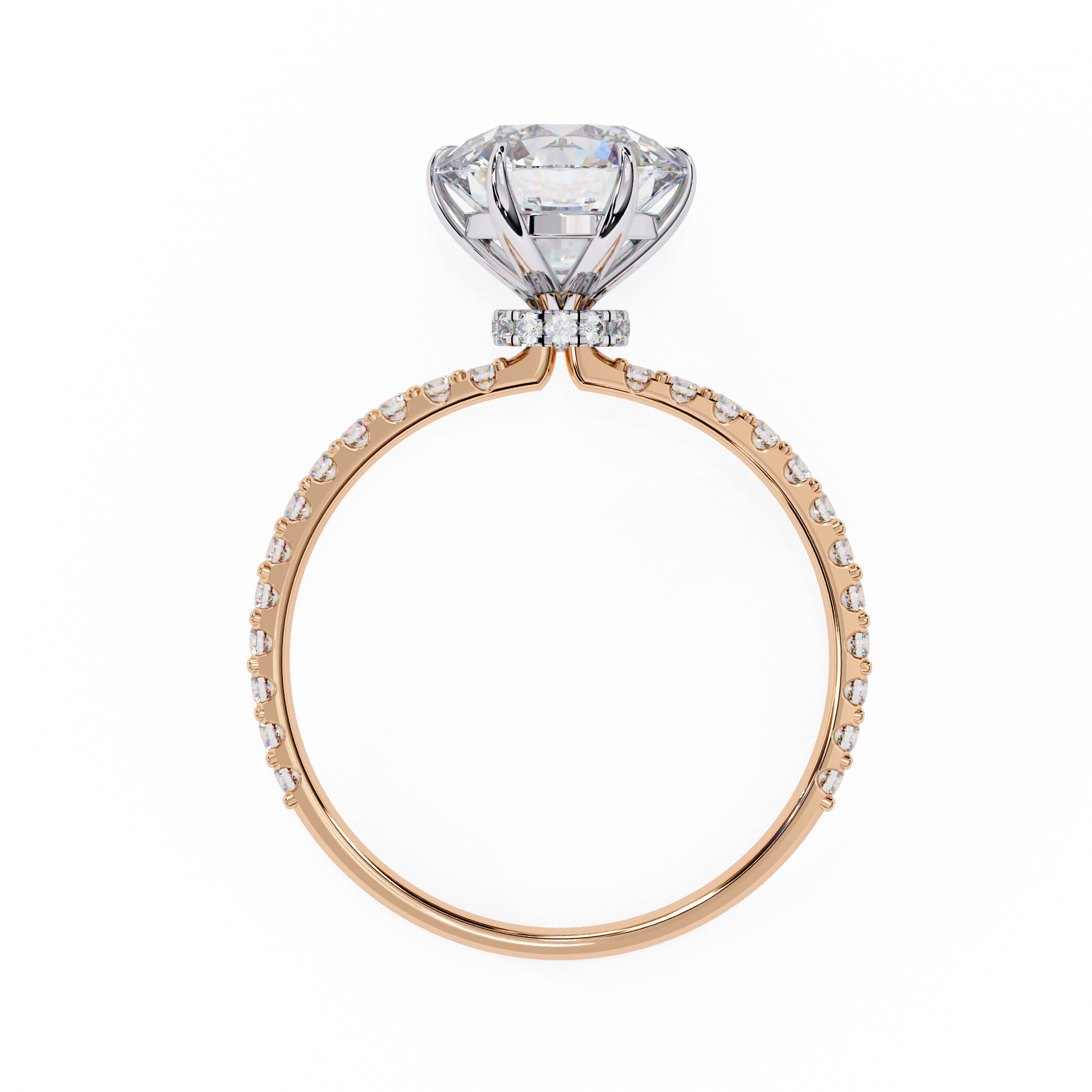 Fiorella Diamond Solitaire Ring