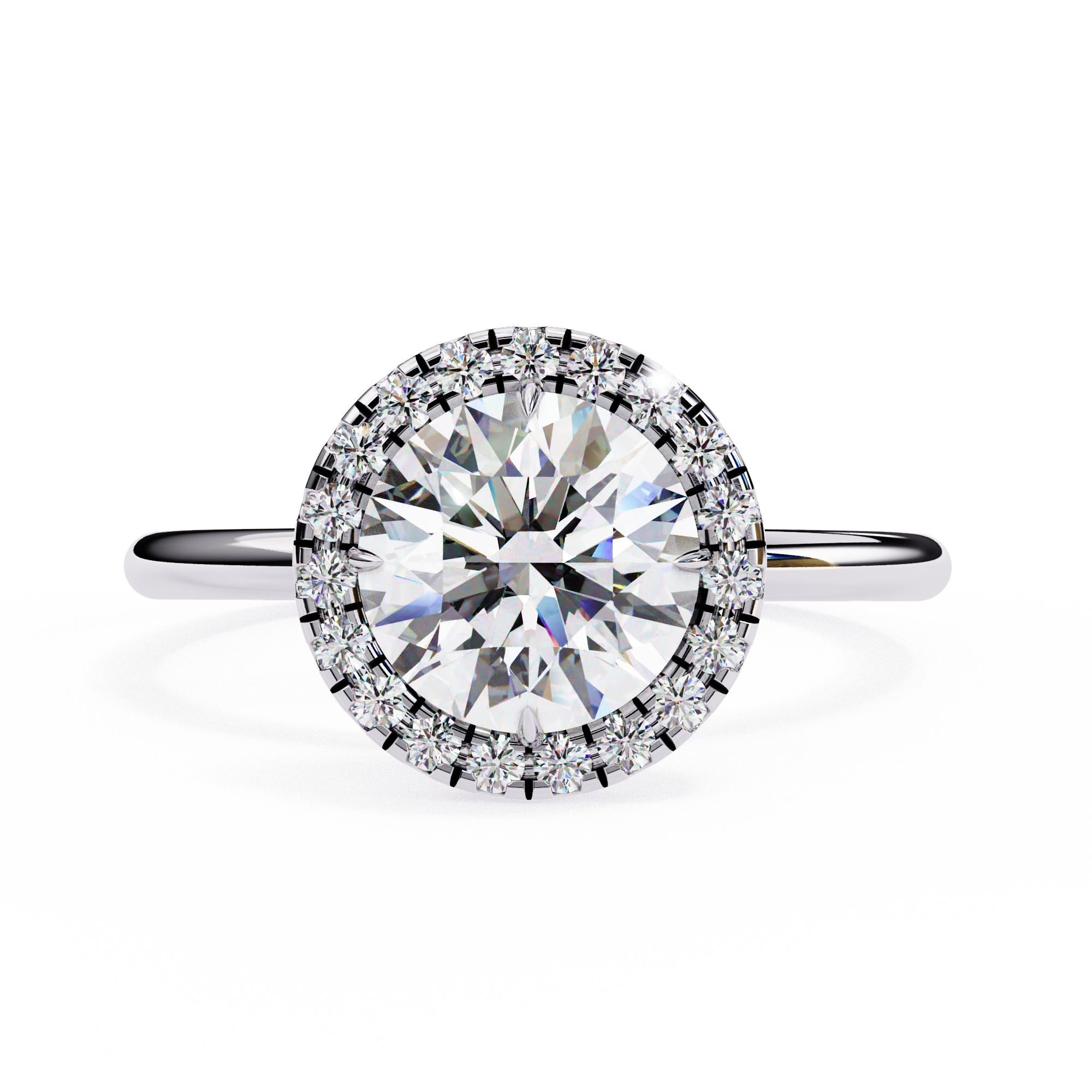 Francesca Diamond Solitaire Ring