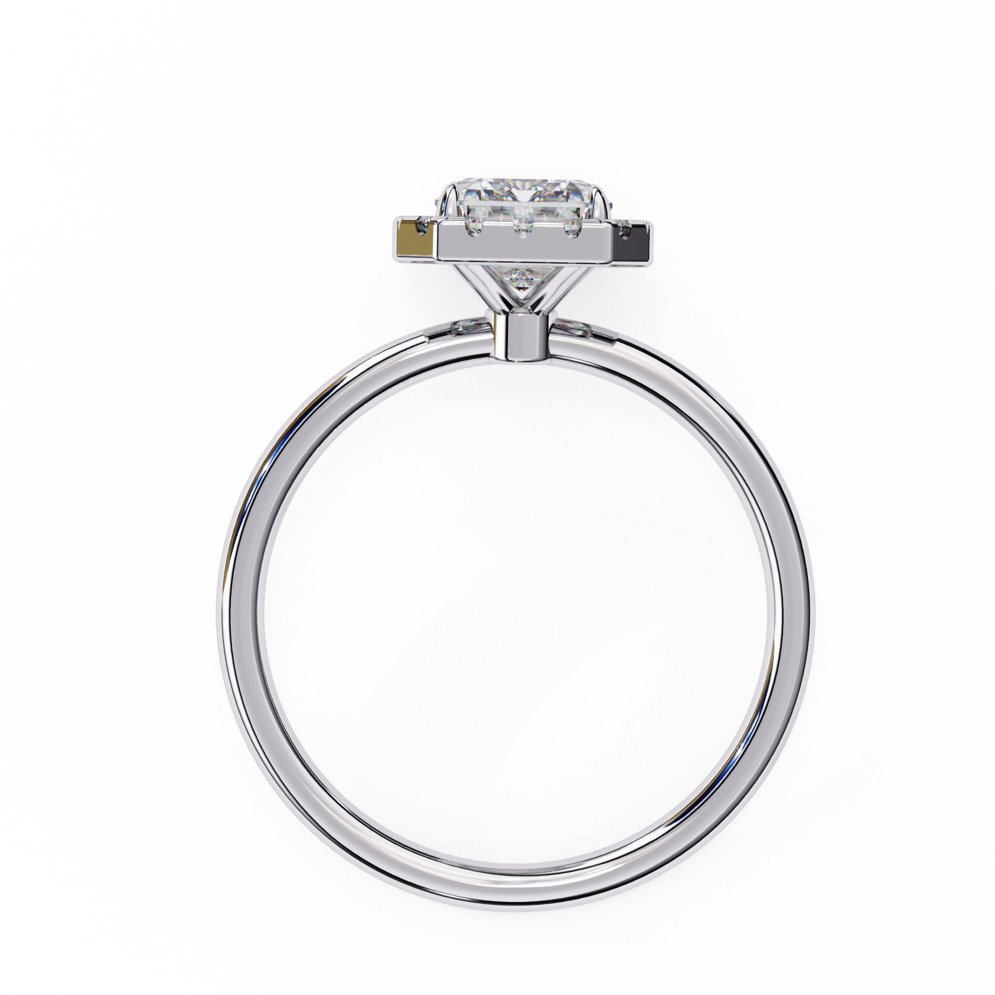 Frederica Diamond Solitaire Ring