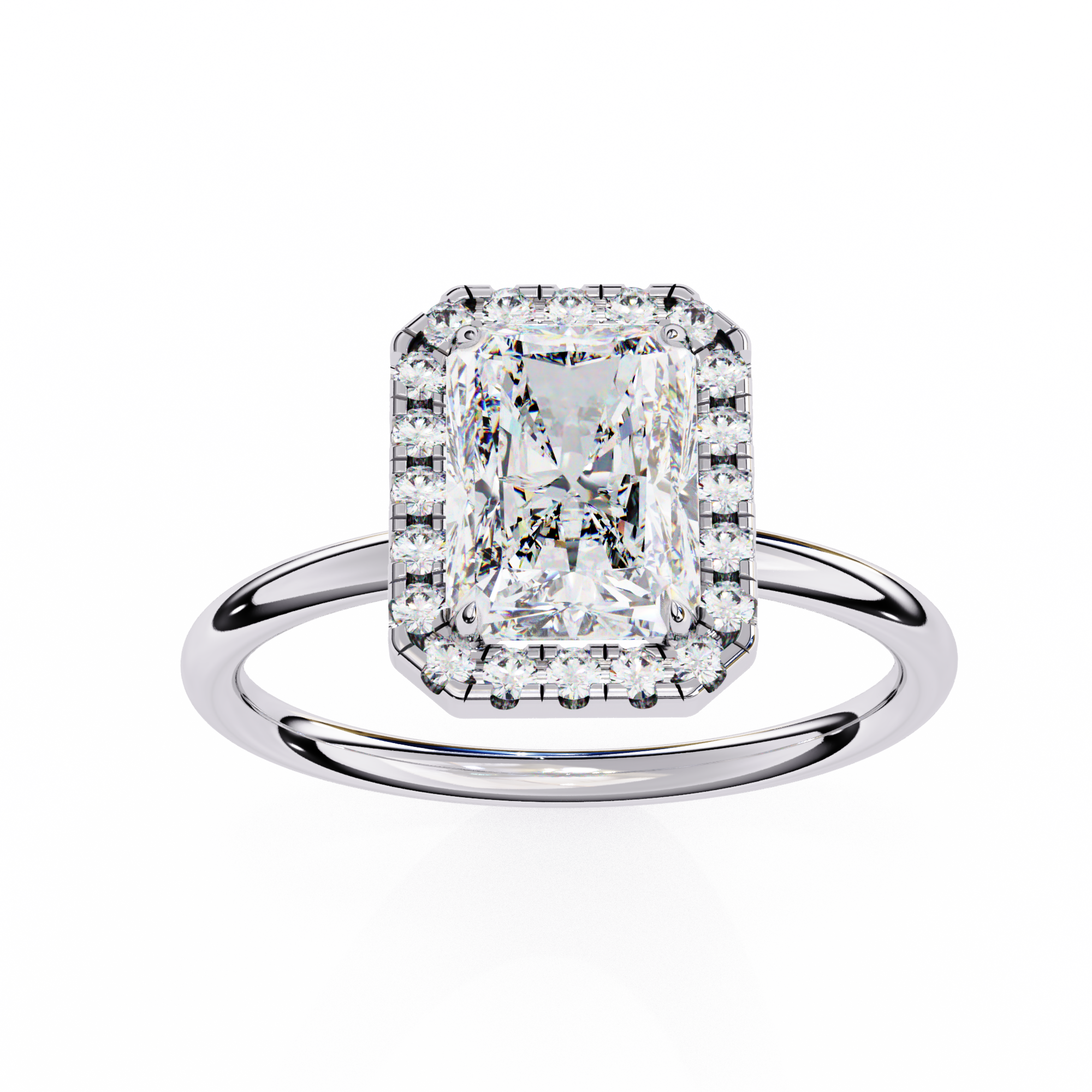 Frederica Diamond Solitaire Ring