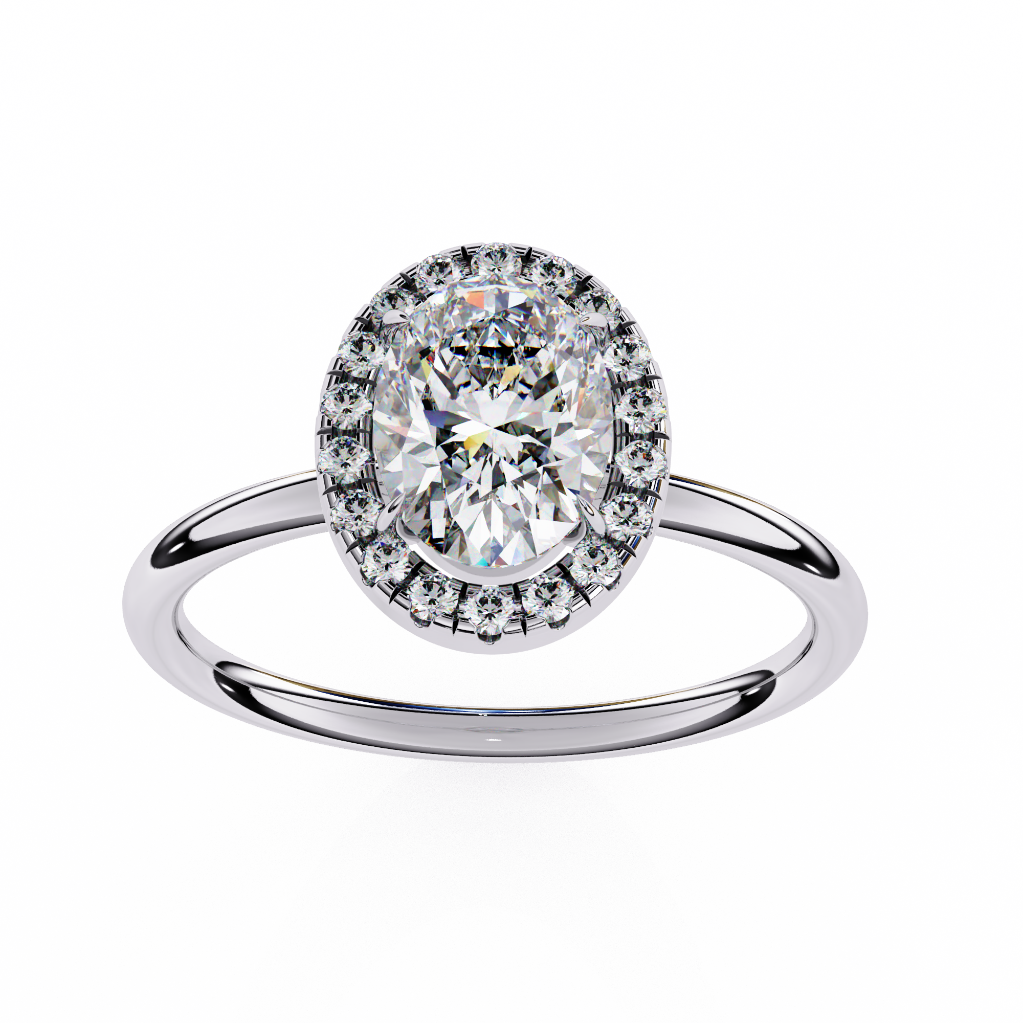 Giovanna Diamond Solitaire Ring