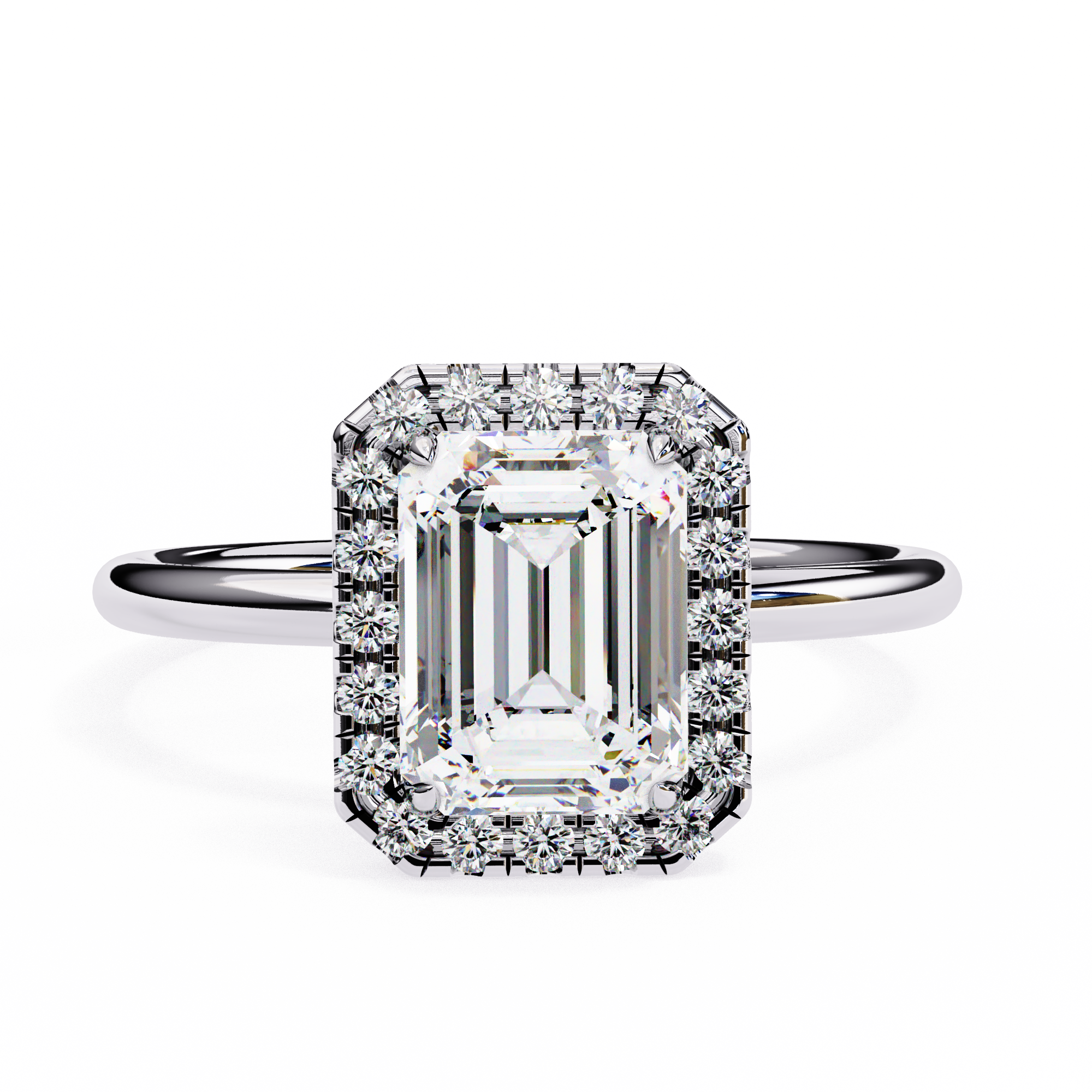 Gwendolyn Diamond Solitaire Ring