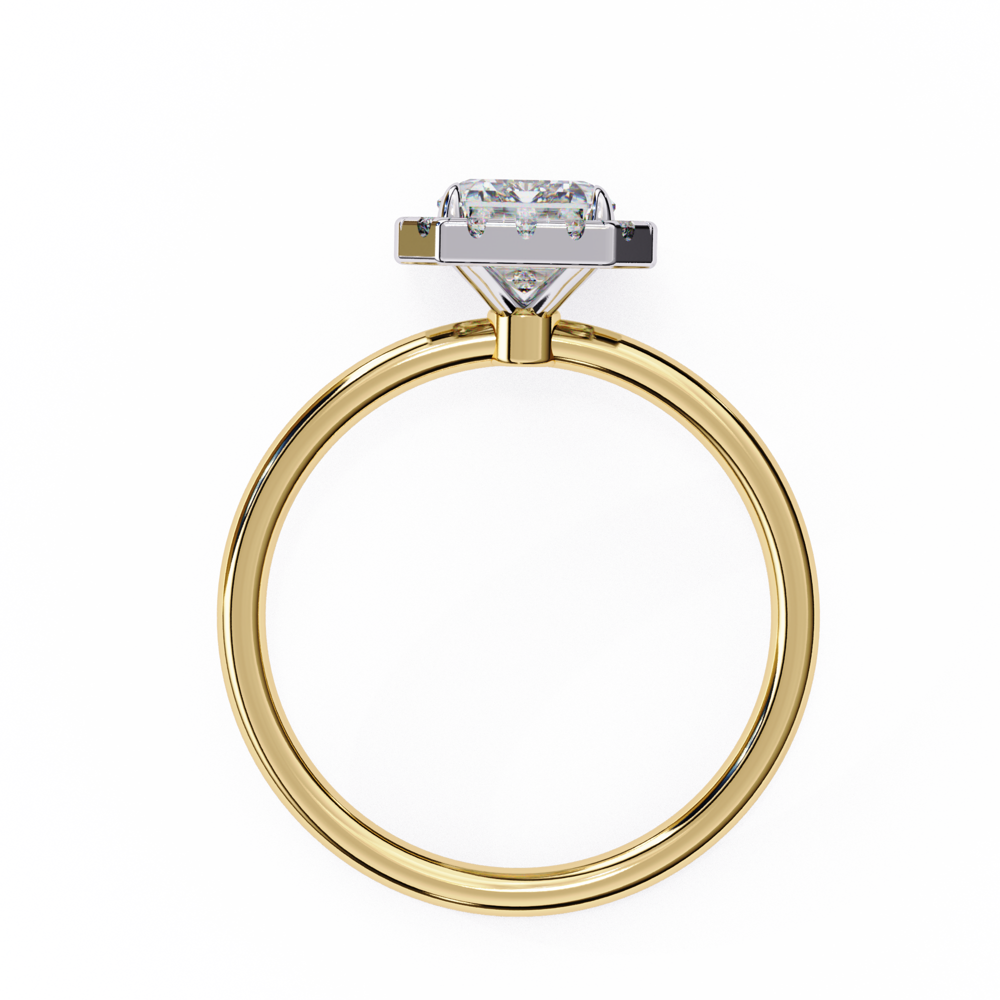 Gwendolyn Diamond Solitaire Ring
