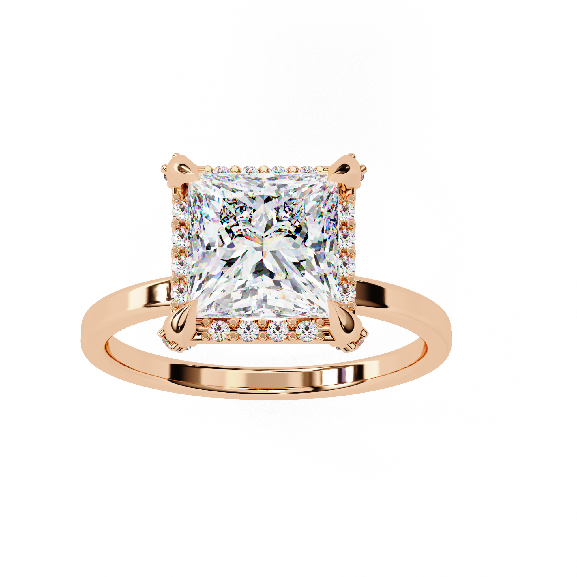 Hermione Diamond Solitaire Ring