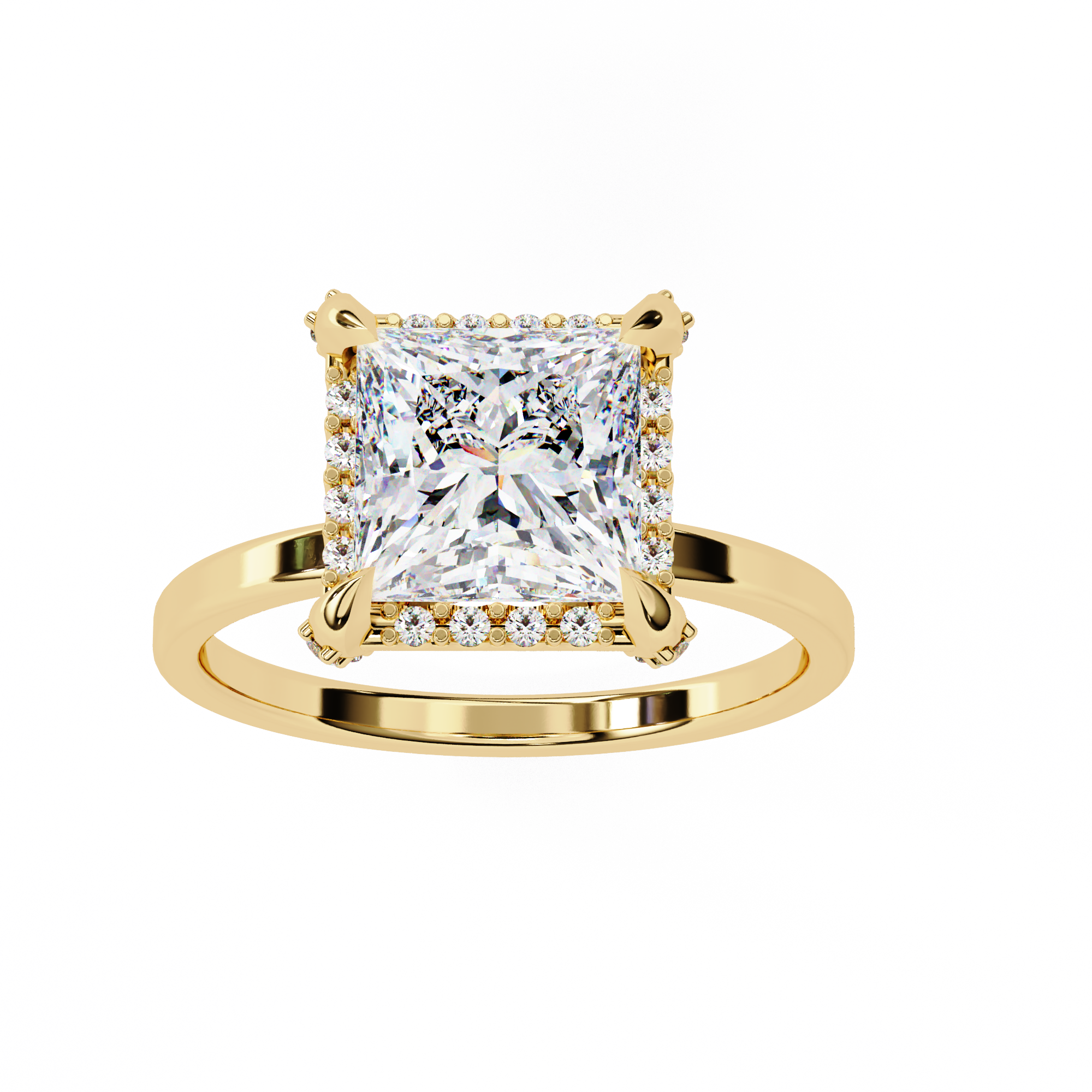 Hermione Diamond Solitaire Ring