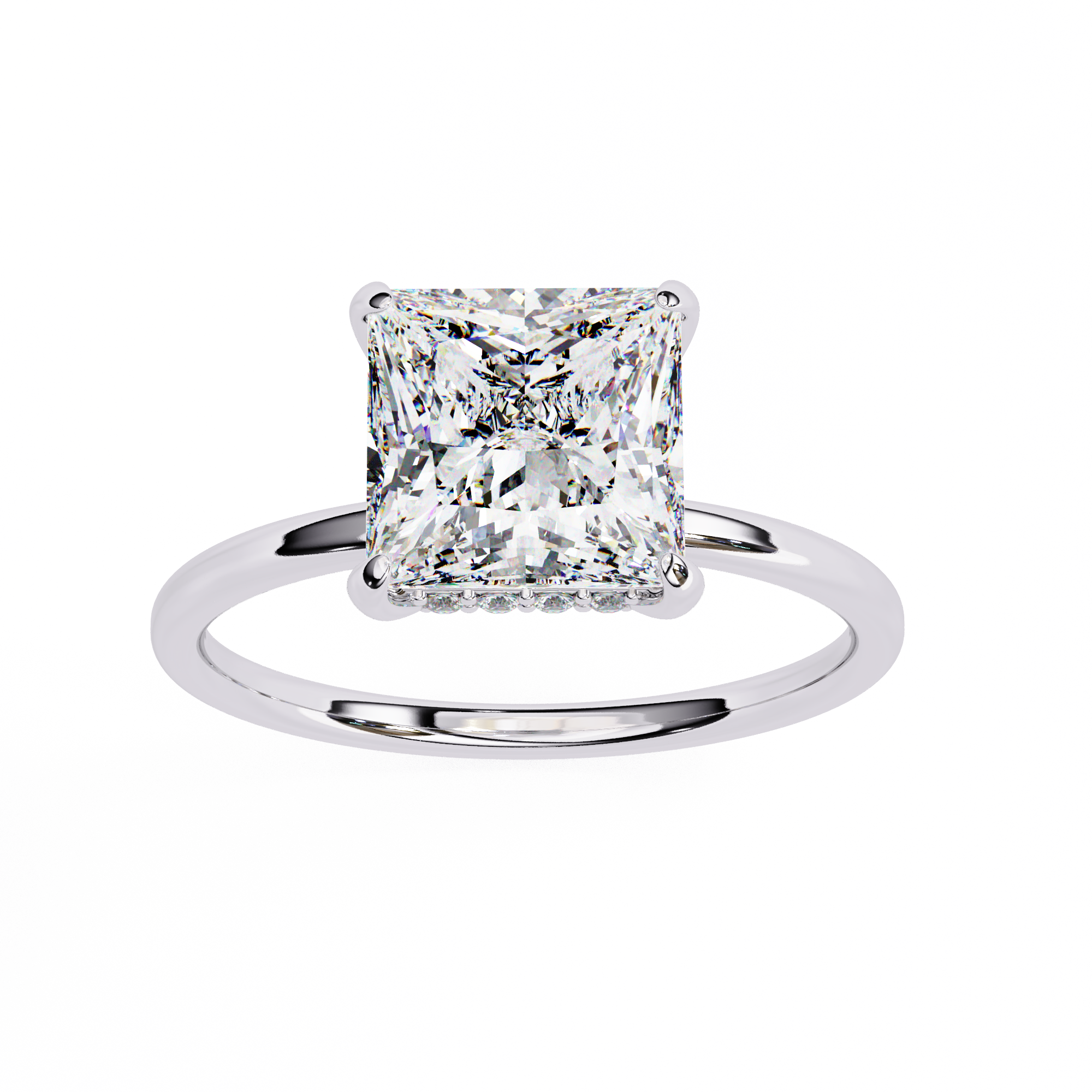 Juliet Diamond Solitaire Ring