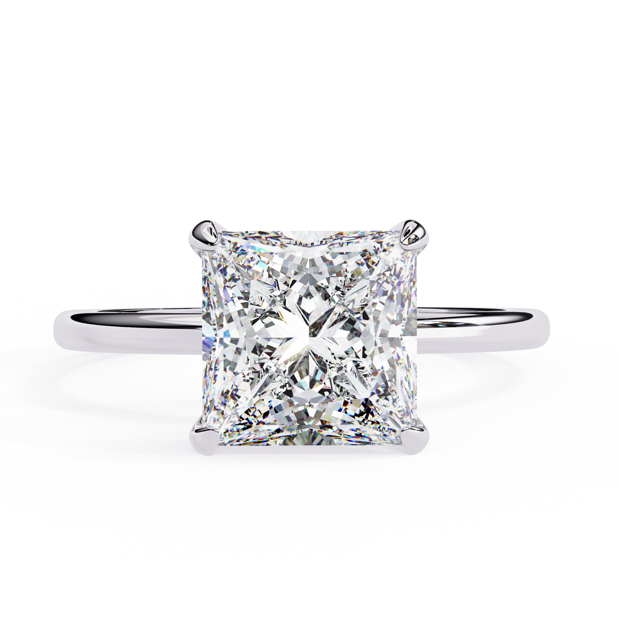 Juliet Diamond Solitaire Ring