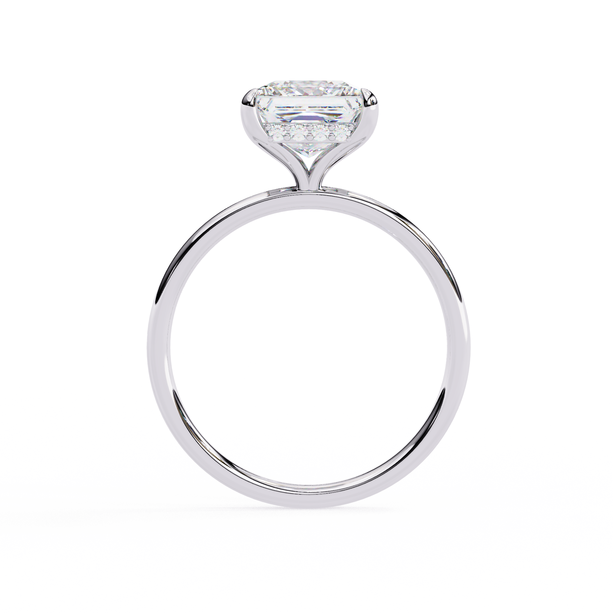 Juliet Diamond Solitaire Ring
