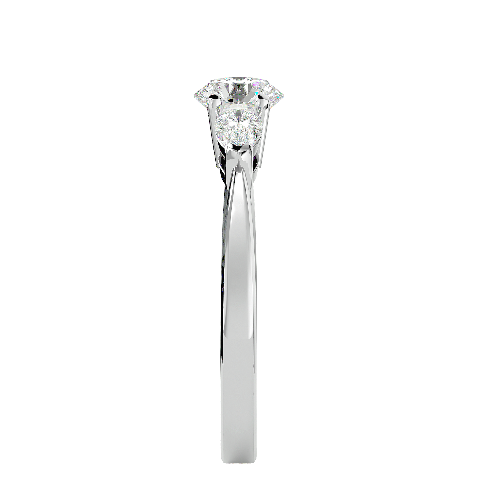Bella Diamond Three Stone Ring