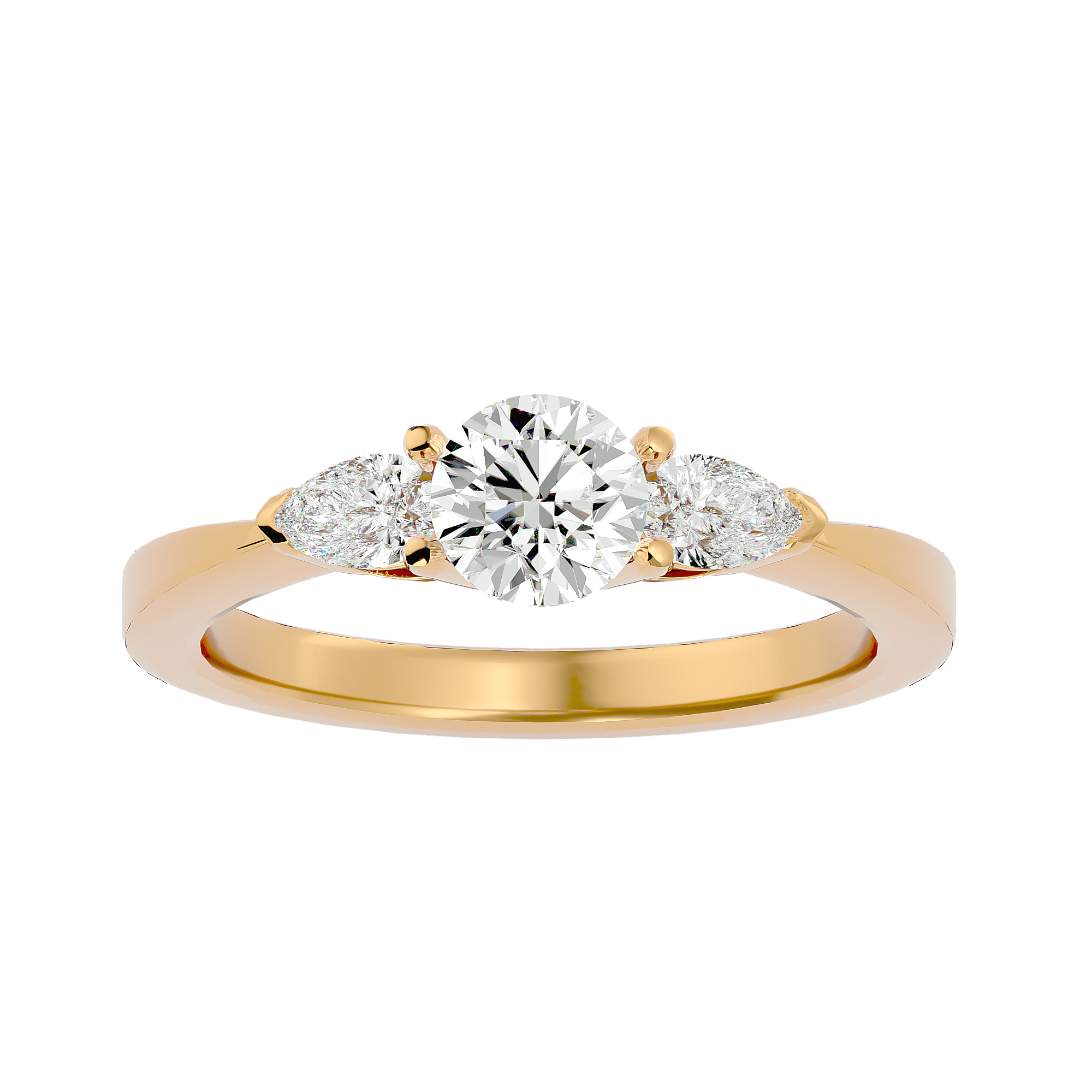 Bella Diamond Three Stone Ring