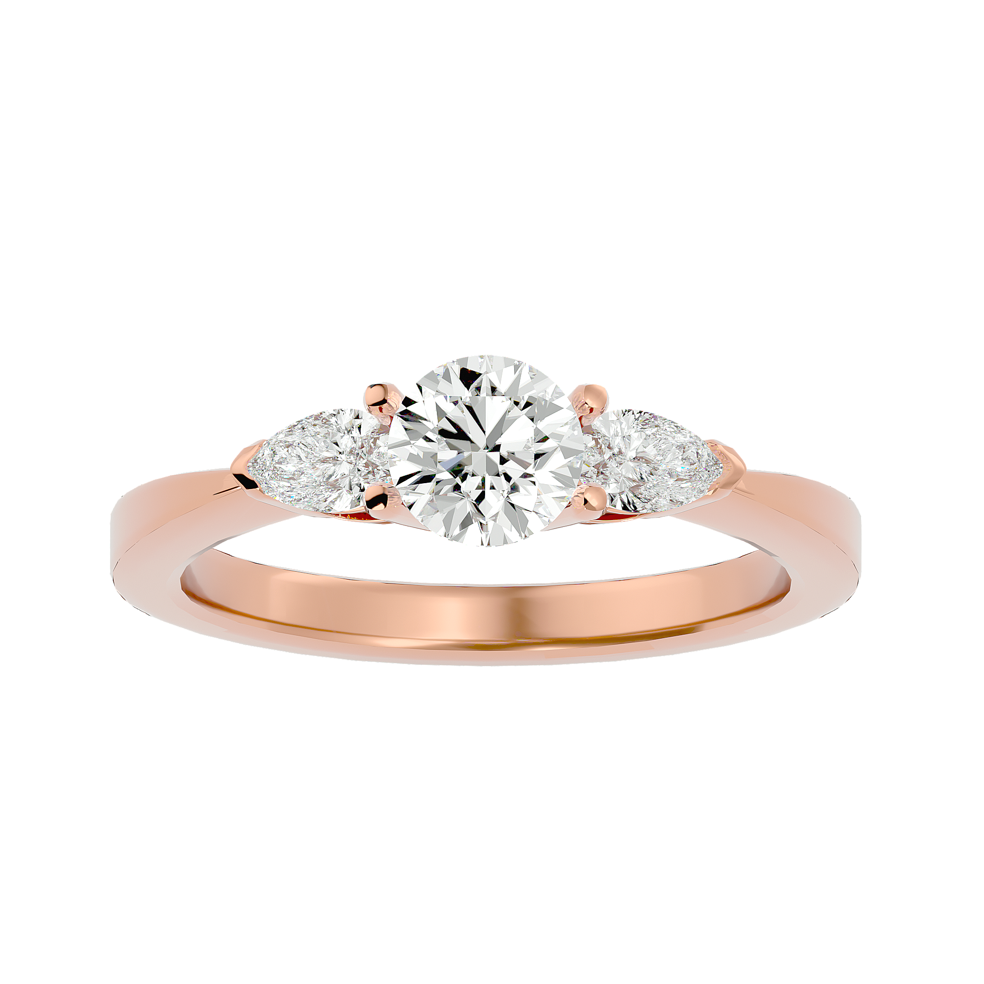 Bella Diamond Three Stone Ring